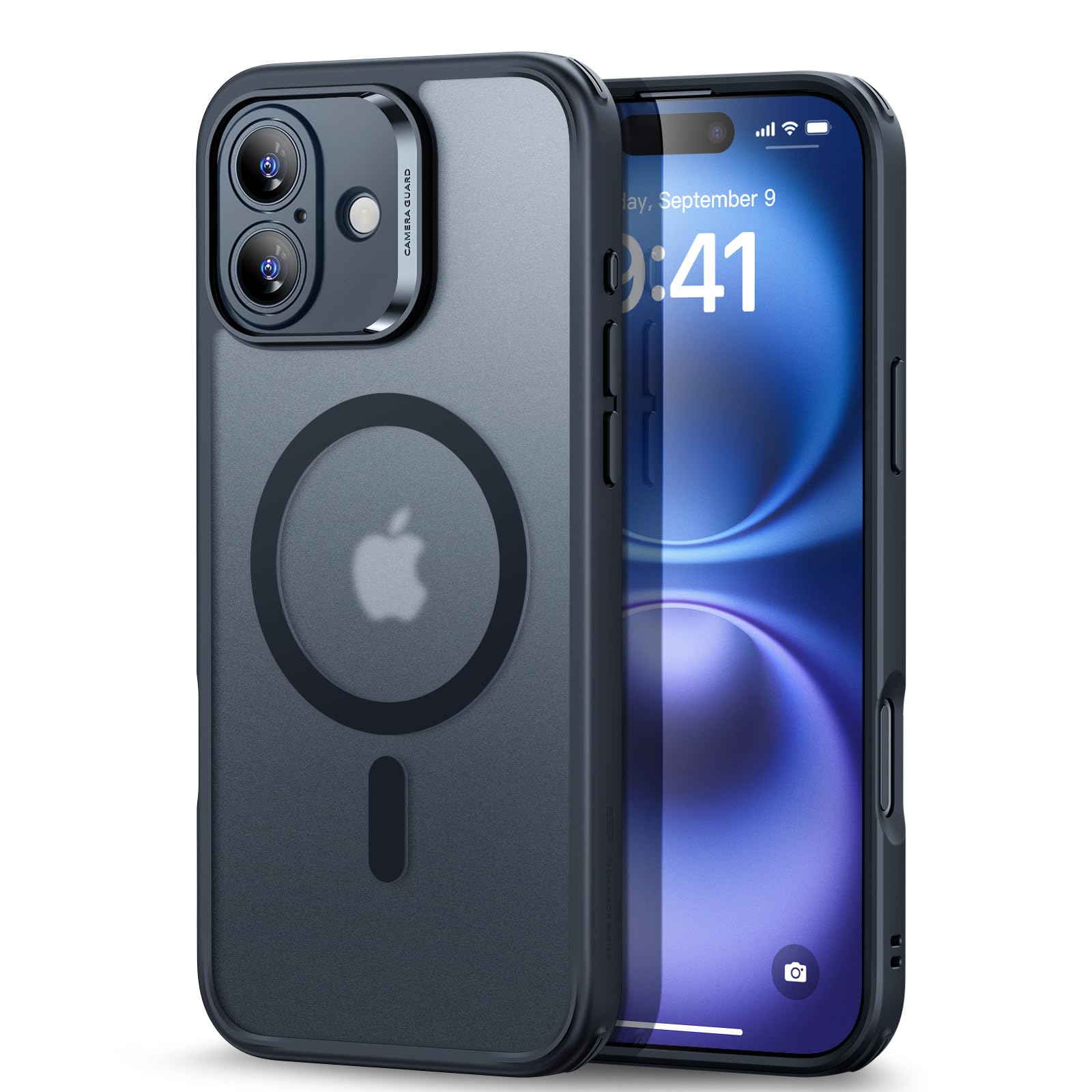 ESR Cover per iPhone 17 Pro Max, Custodia per controllo della fotocamera, Compatibile con MagSafe, Protezione antiurto di livello militare, Angoli Air Guard ammortizzanti, Trasparente