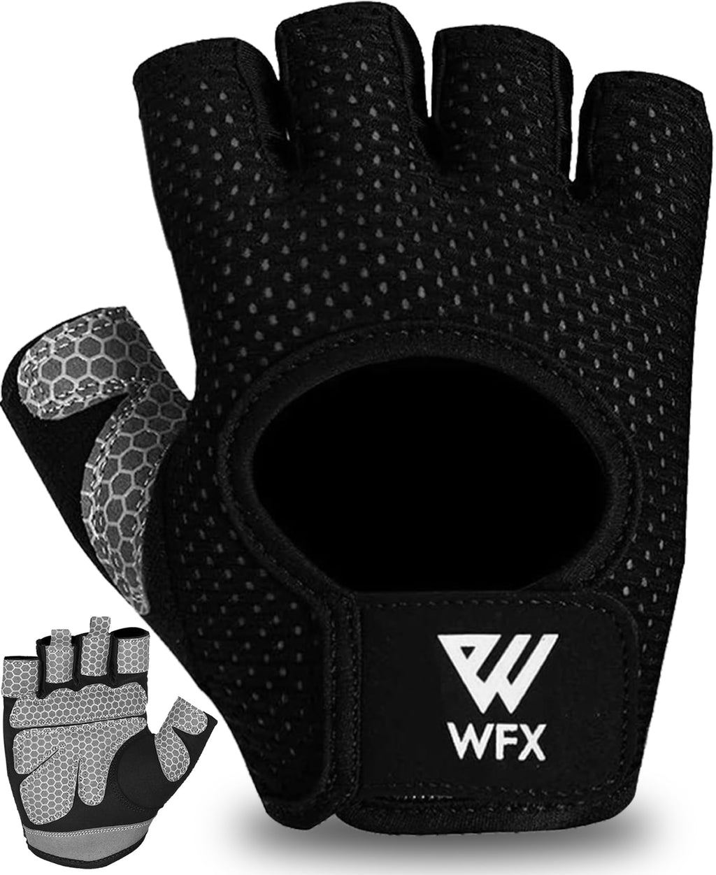 WESTWOOD FOX Guanti da fitness traspiranti e antiscivolo, per uomo e donna, per sollevamento pesi, bodybuilding, palestra, crossfit, allenamento con i pesi