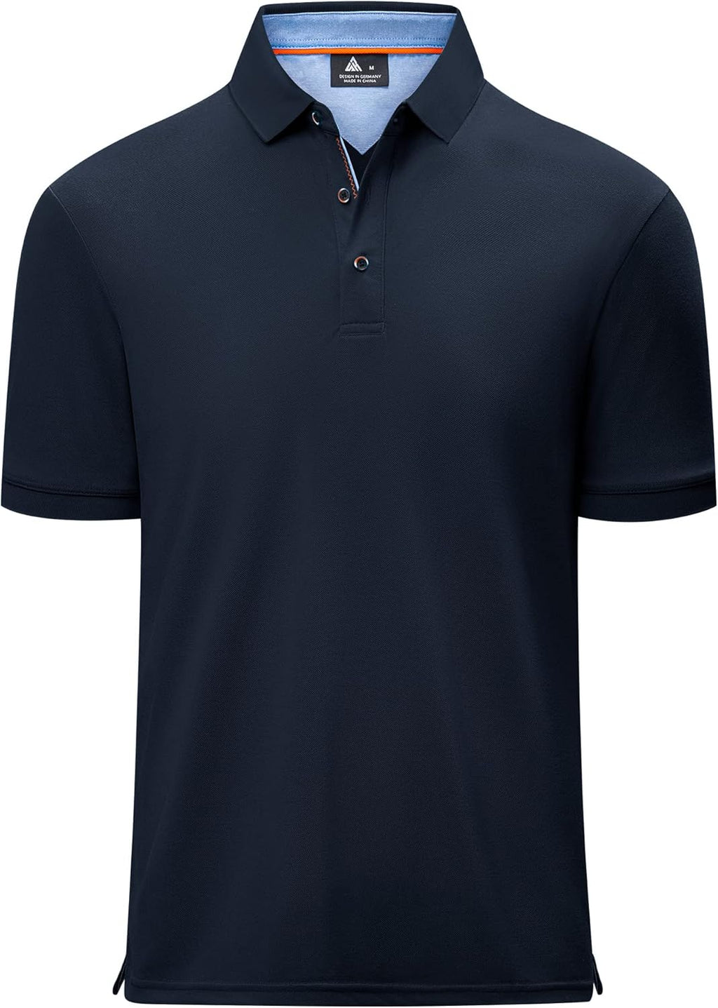 geeksport Polo Homme à Manches Courtes Extérieur Décontracté Séchage Rapide Sportif Respirant Golf T-Shirt