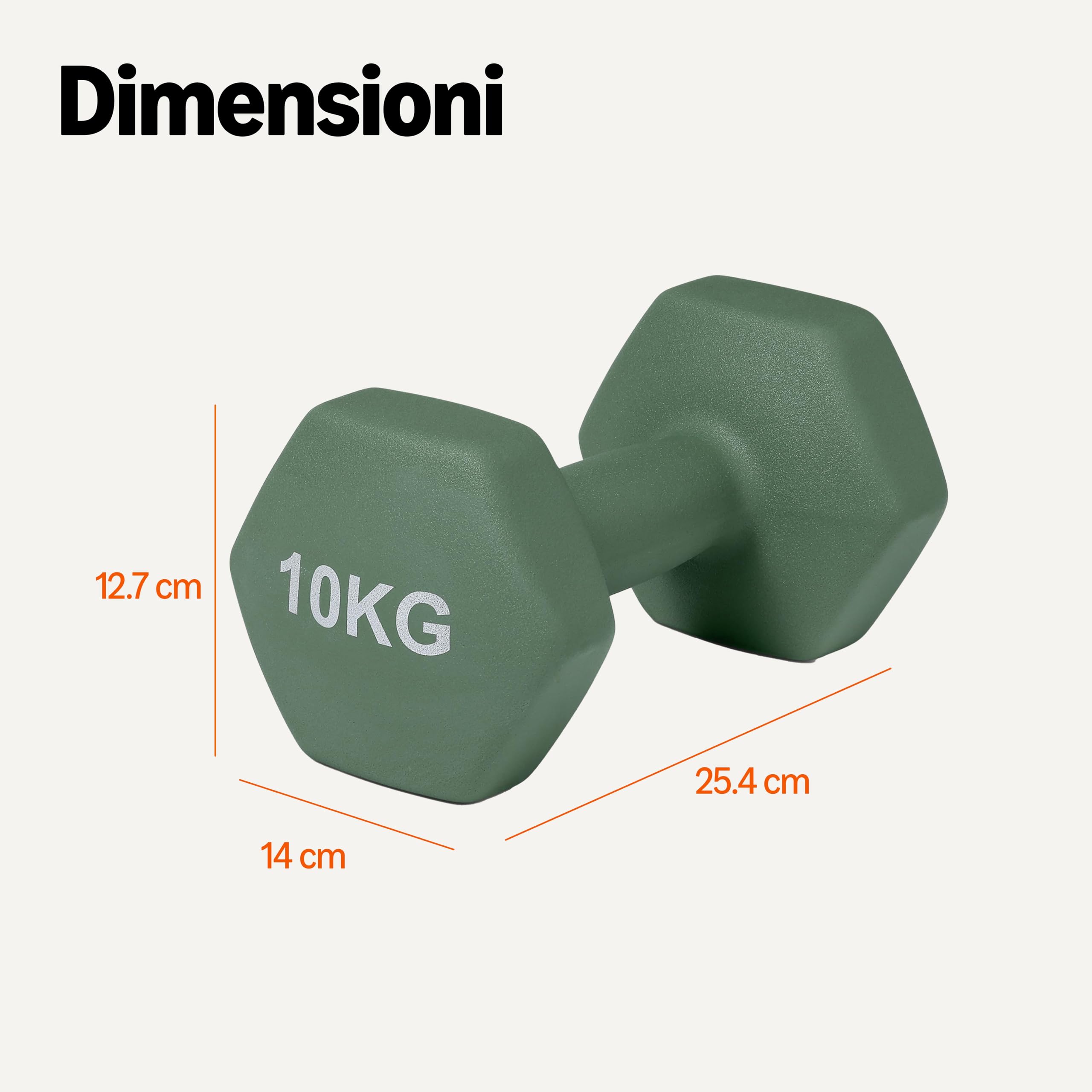 Amazon Basics Coppia di manubri in neoprene