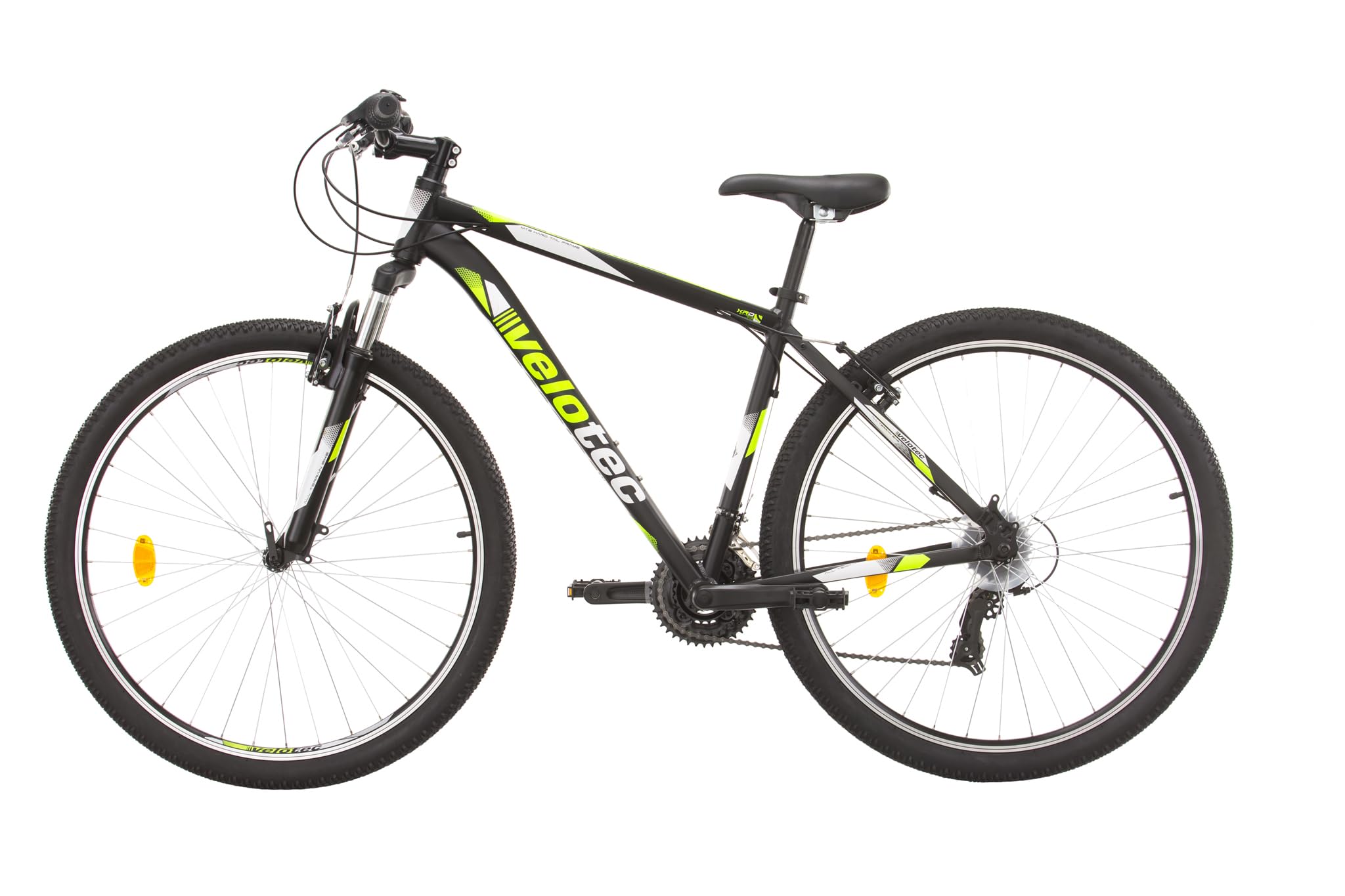 VTT Multimarque Velotec PRO en aluminium 26/27,5/29 pouces, freins V-Brake, unisexe, convient pour 155–190 cm