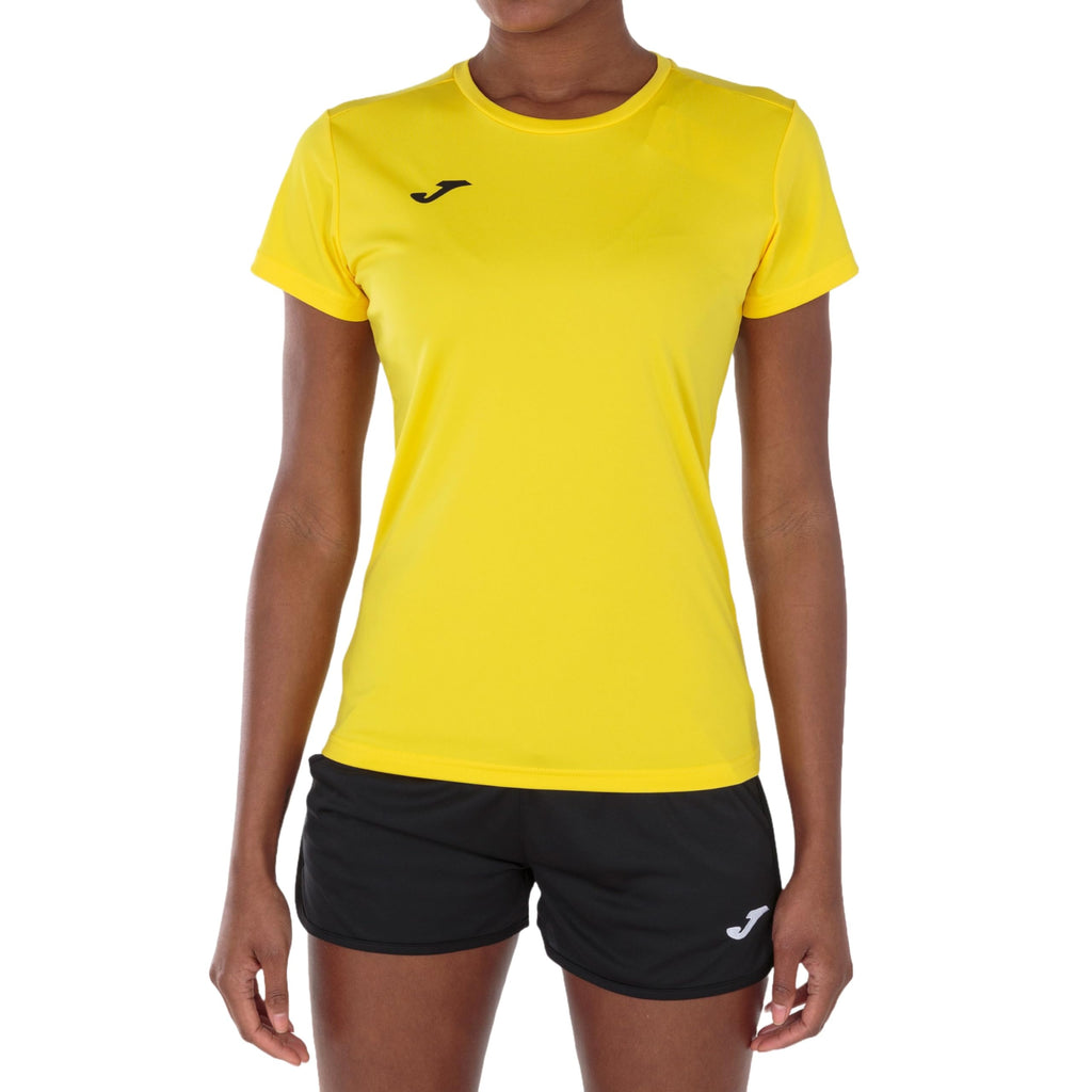 Joma Maglietta Sportiva Donna, 6XS - 3XL - Mantiene Il Contatto con Il Corpo Asciutto, Ideale per la Corsa o Gym - Combi