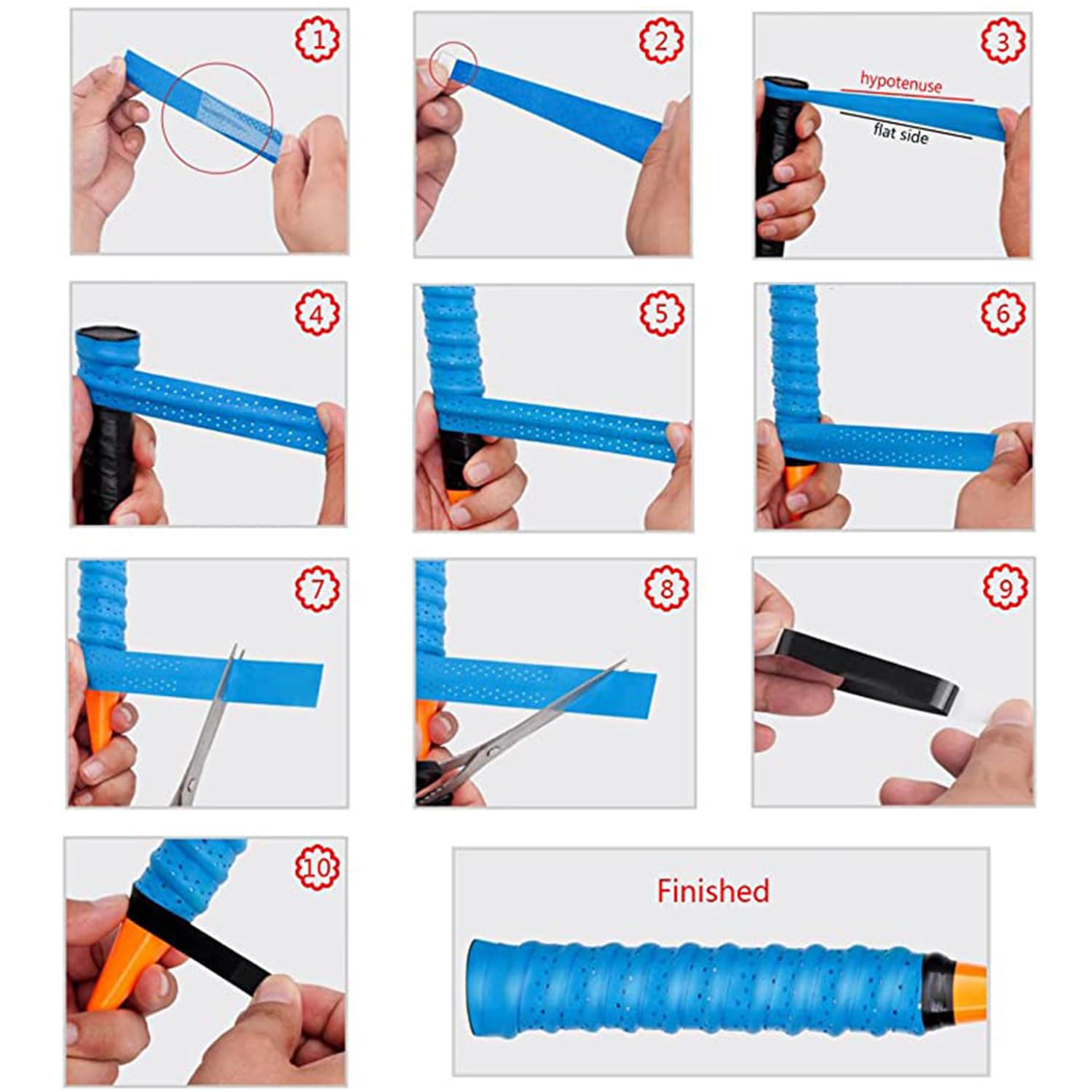Senston Racchetta da Tennis da 27'', Racchette Tennis con Borsa, Grip da Tennis, Smorzatore di Vibrazioni, Presa e Controllo Eccellenti