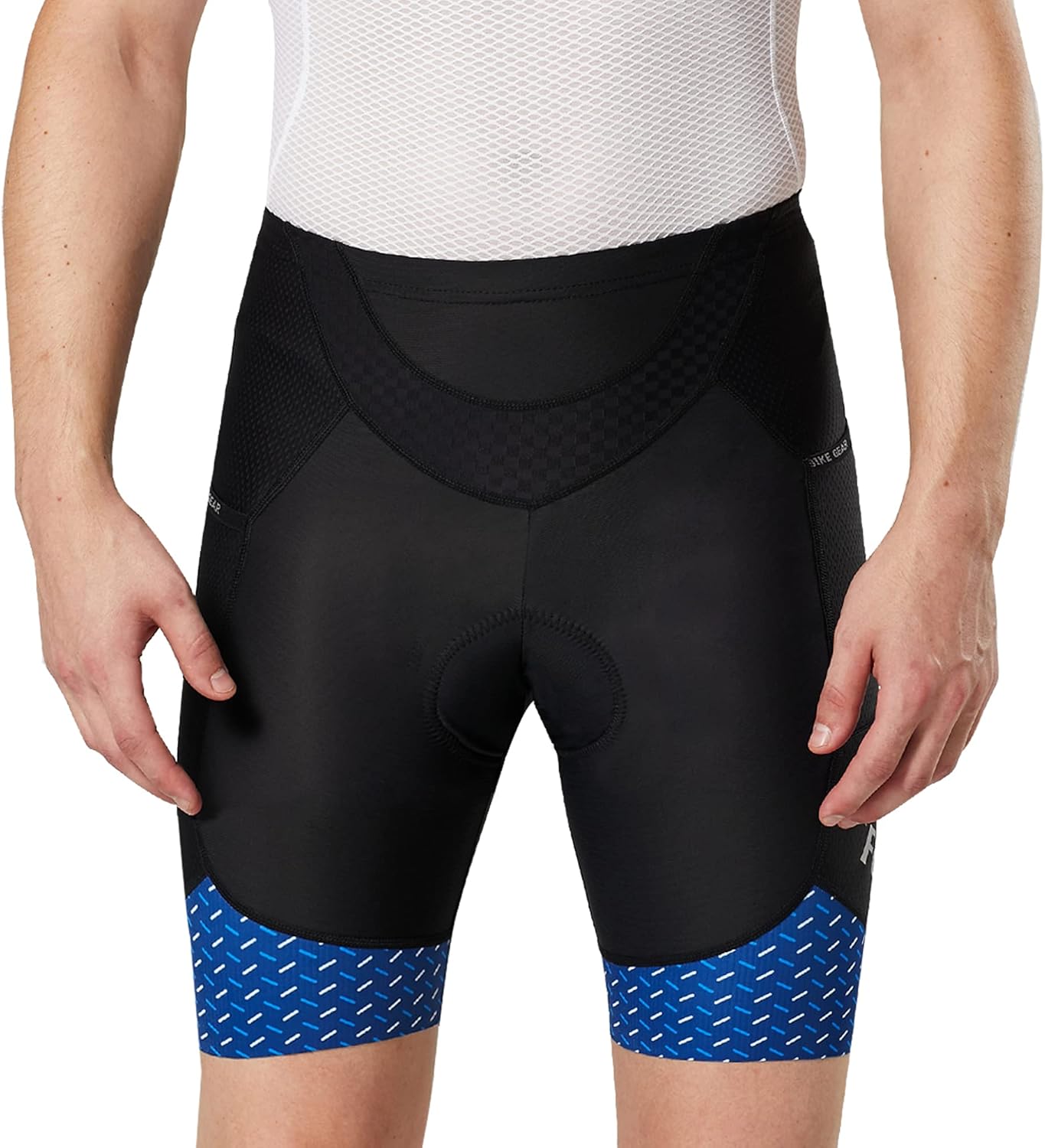 FDX Pantaloncini Ciclismo Uomo Imbottiti 3D, Intimo MTB Traspirante e Asciugatura Rapida, Antiscivolo, Shorts Bici da