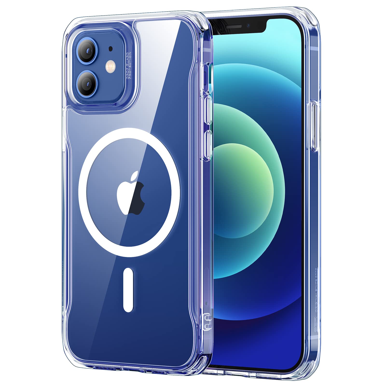 ESR Cover per iPhone 17 Pro Max, Custodia per controllo della fotocamera, Compatibile con MagSafe, Protezione antiurto di livello militare, Angoli Air Guard ammortizzanti, Trasparente