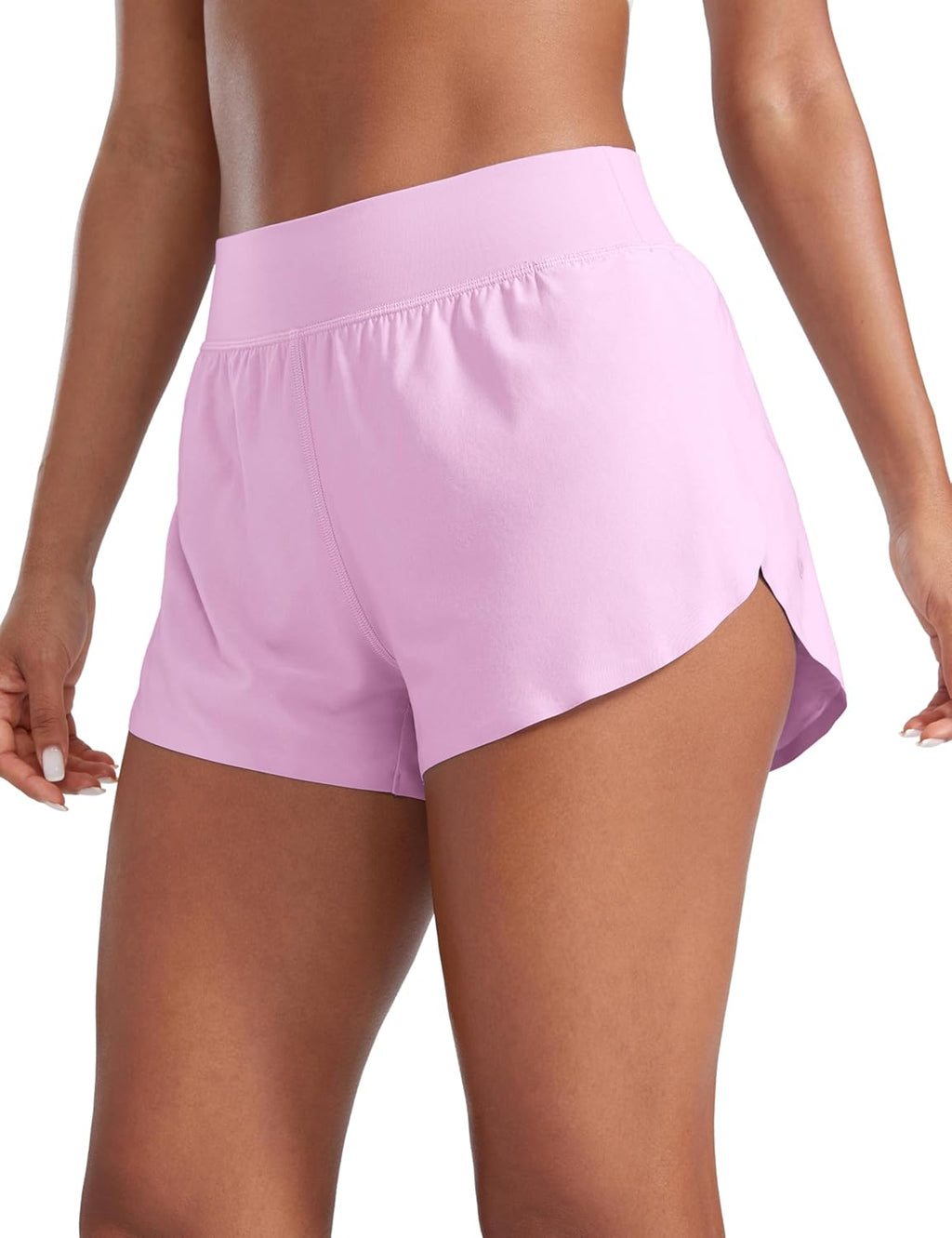 CRZ YOGA Pantaloncini da Corsa Dolphin a Vita Alta da Donna Divisione Alta
