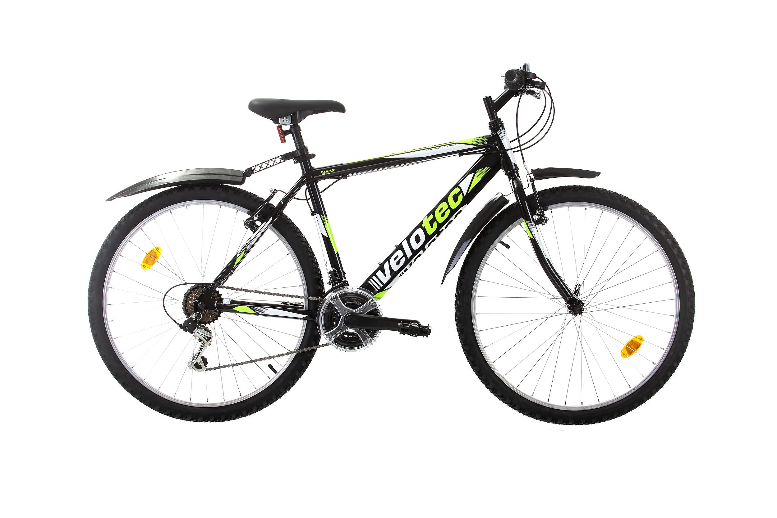 Multibrand Velotec PRO Mountain Bike in alluminio da 26/27.5/29 pollici, V-Brake, unisex, adatta per 155–190 cm