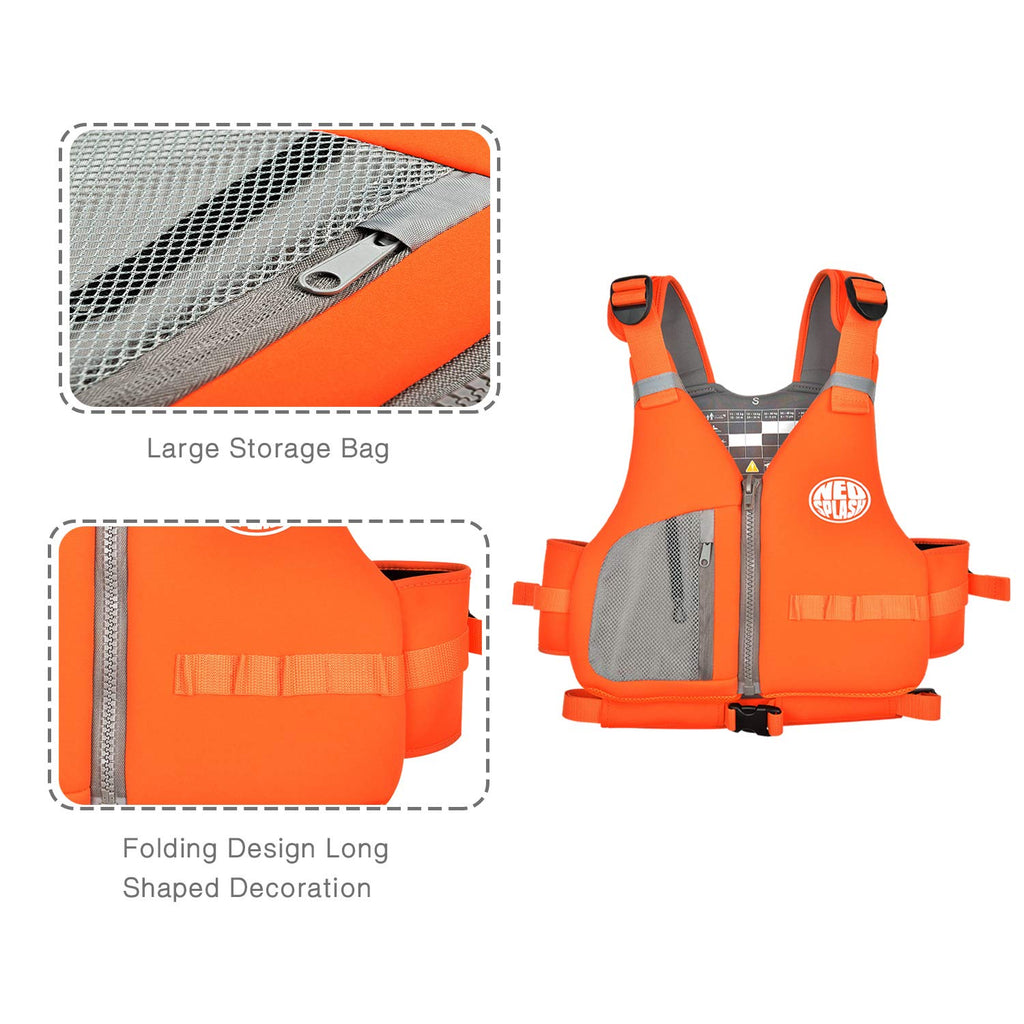 Aiuto al Galleggiamento Adulti, Giubbotto Solido, Ideale per Sport Acquatici, kayak, Sup, Canottaggio, Snorkeling