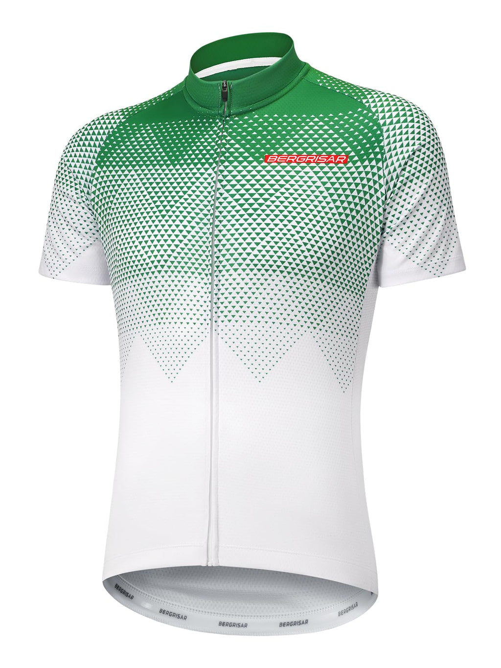 BERGRISAR Maglia da Ciclismo a Maniche Corte da Uomo, Traspirante Leggero Estiva Abbigliamento per MTB Bici