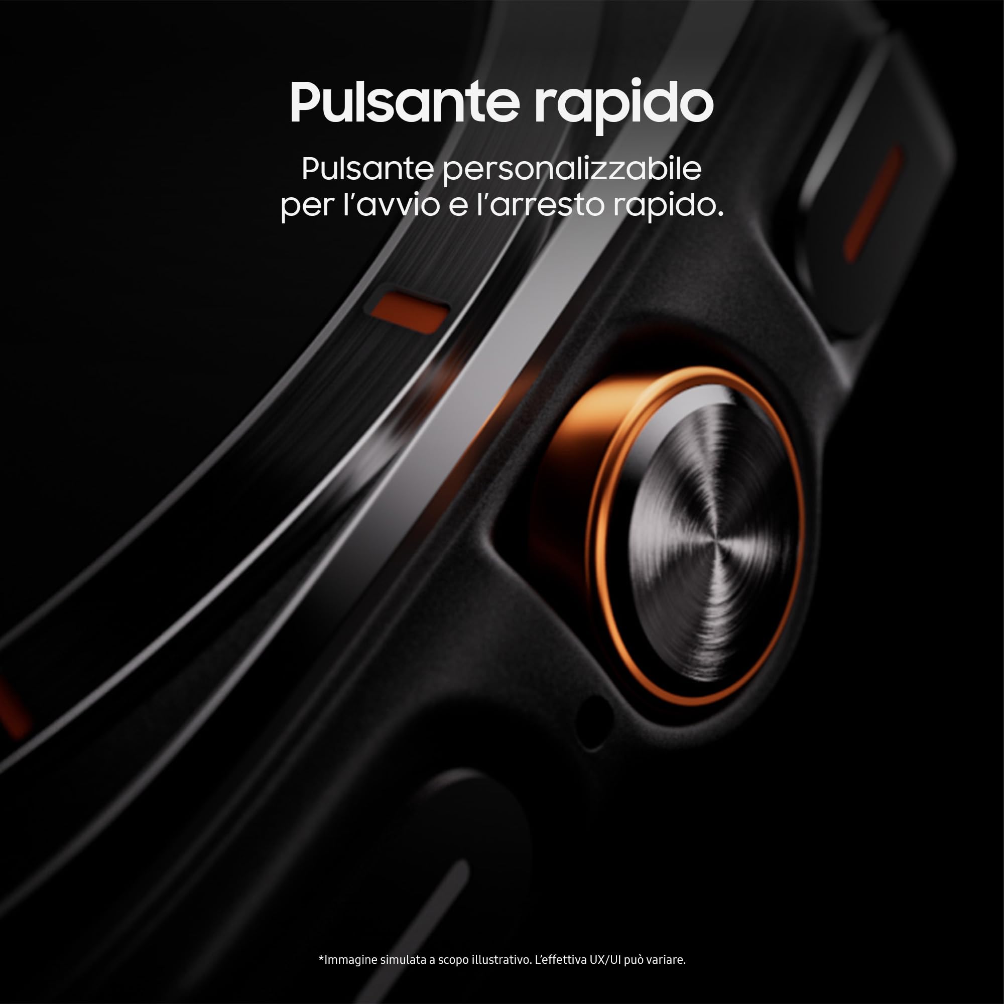 Samsung Galaxy Watch Ultra 2025 (Titanium Blue, LTE, 47mm) Smartwatch Galaxy AI, Design Resistente agli Urti, Batteria a Lunga Durata, Cassa in Titanio di Grado Aerospaziale [Versione Italiana]