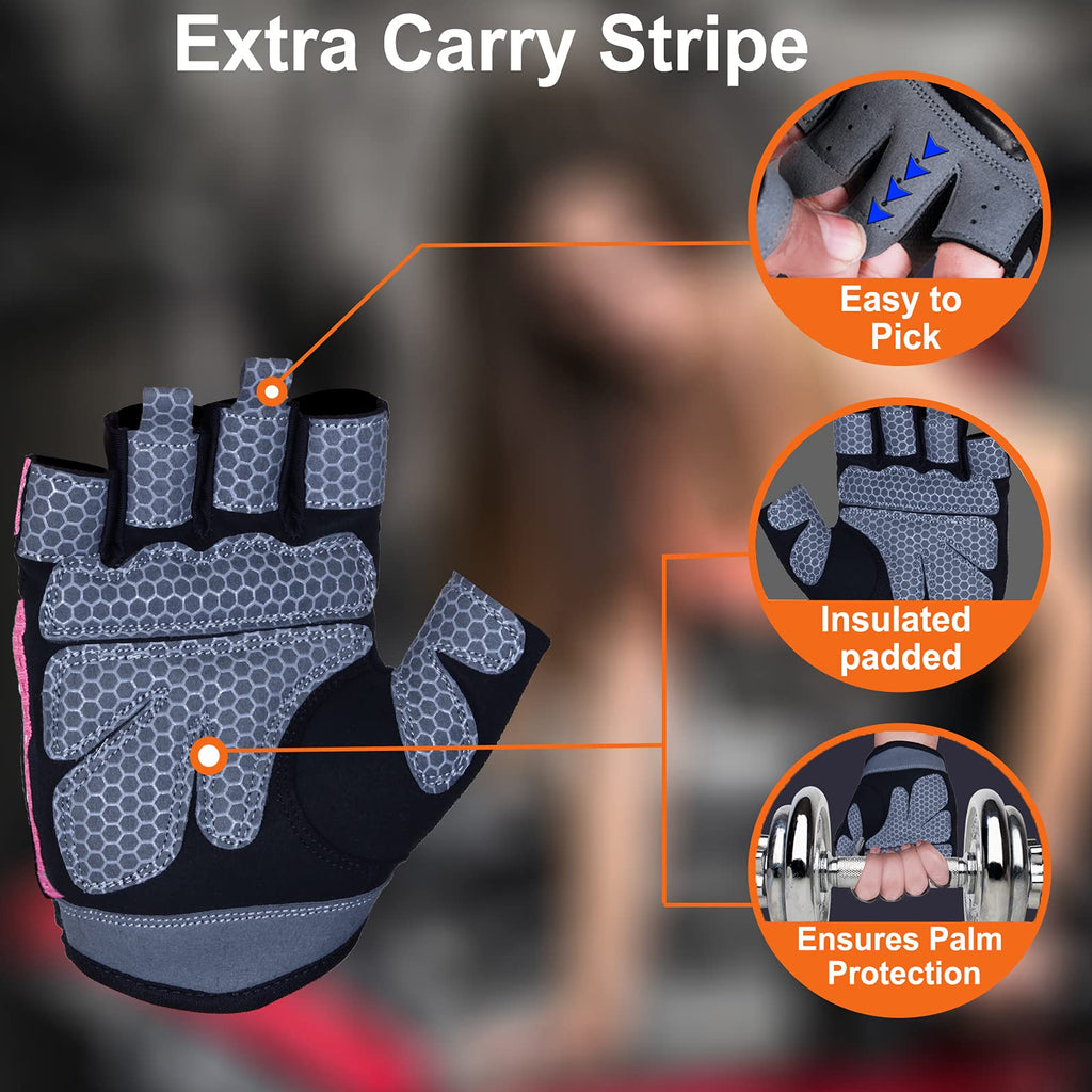 WESTWOOD FOX Guanti da fitness traspiranti e antiscivolo, per uomo e donna, per sollevamento pesi, bodybuilding, palestra, crossfit, allenamento con i pesi