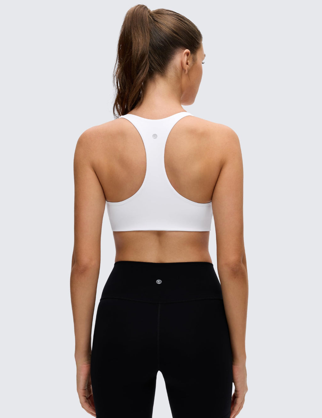 CRZ YOGA Butterluxe Donna V Collo Sportivo Reggiseni di Sostegno Racerback Imbottito Yoga Top