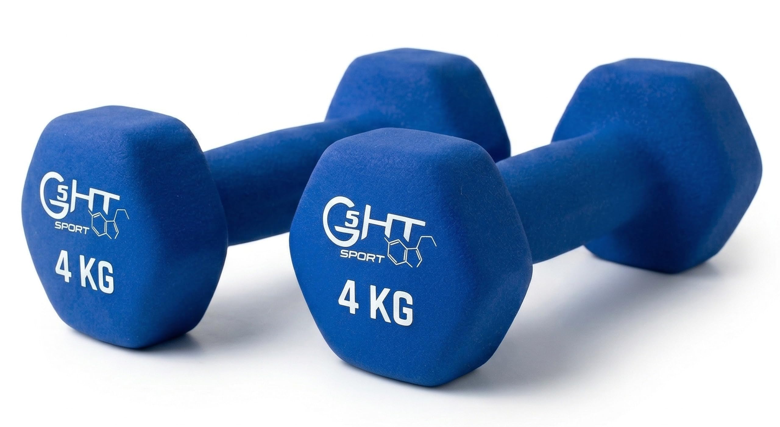 G5 HT SPORT Manubri O Manubrio in Neoprene da Palestra E Home Gym Antiscivolo da 0.5 a 6 kg Coppia O Singolo