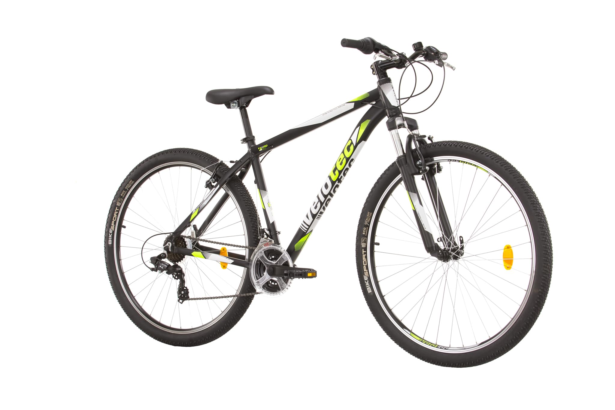 VTT Multimarque Velotec PRO en aluminium 26/27,5/29 pouces, freins V-Brake, unisexe, convient pour 155–190 cm