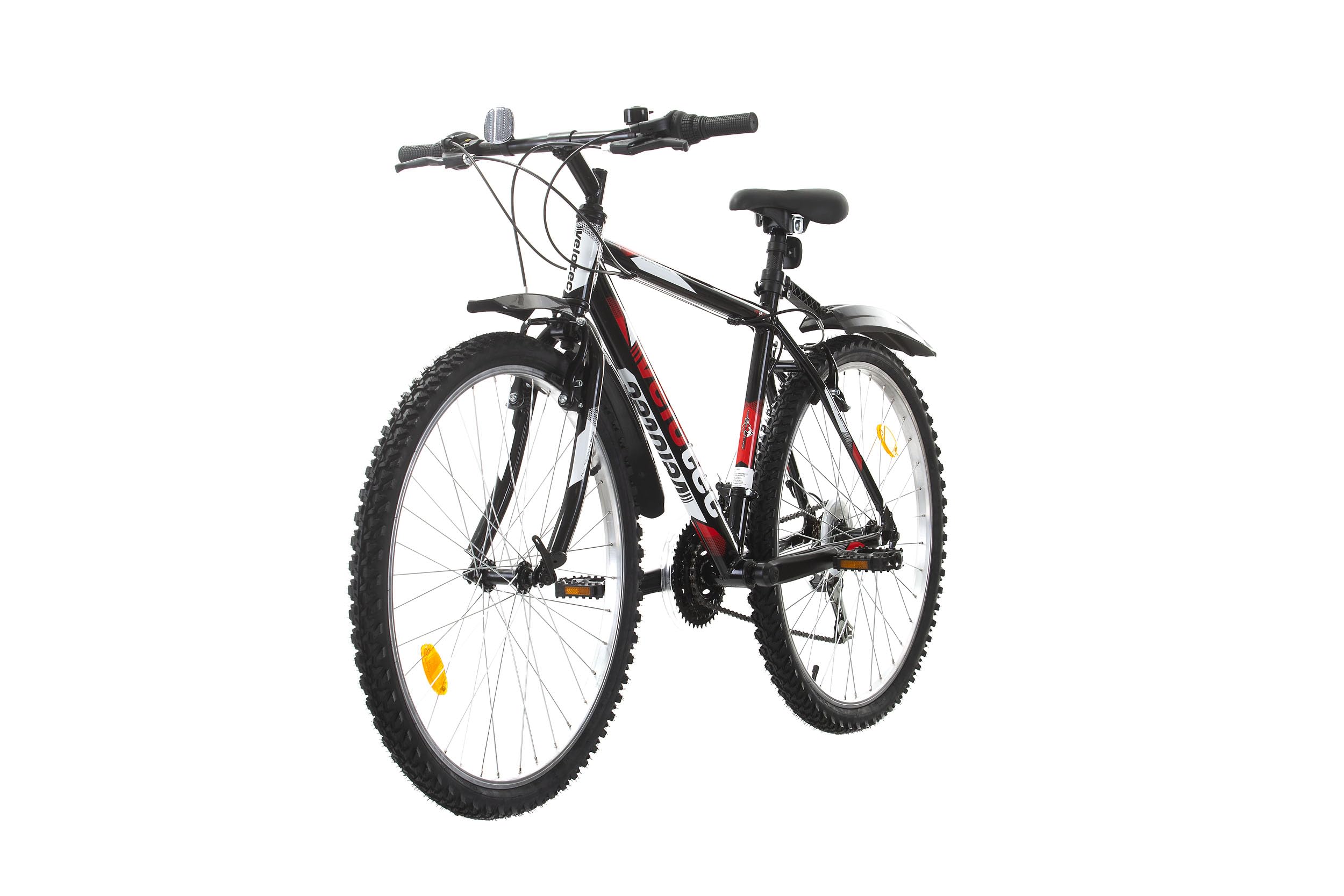 VTT Multimarque Velotec PRO en aluminium 26/27,5/29 pouces, freins V-Brake, unisexe, convient pour 155–190 cm