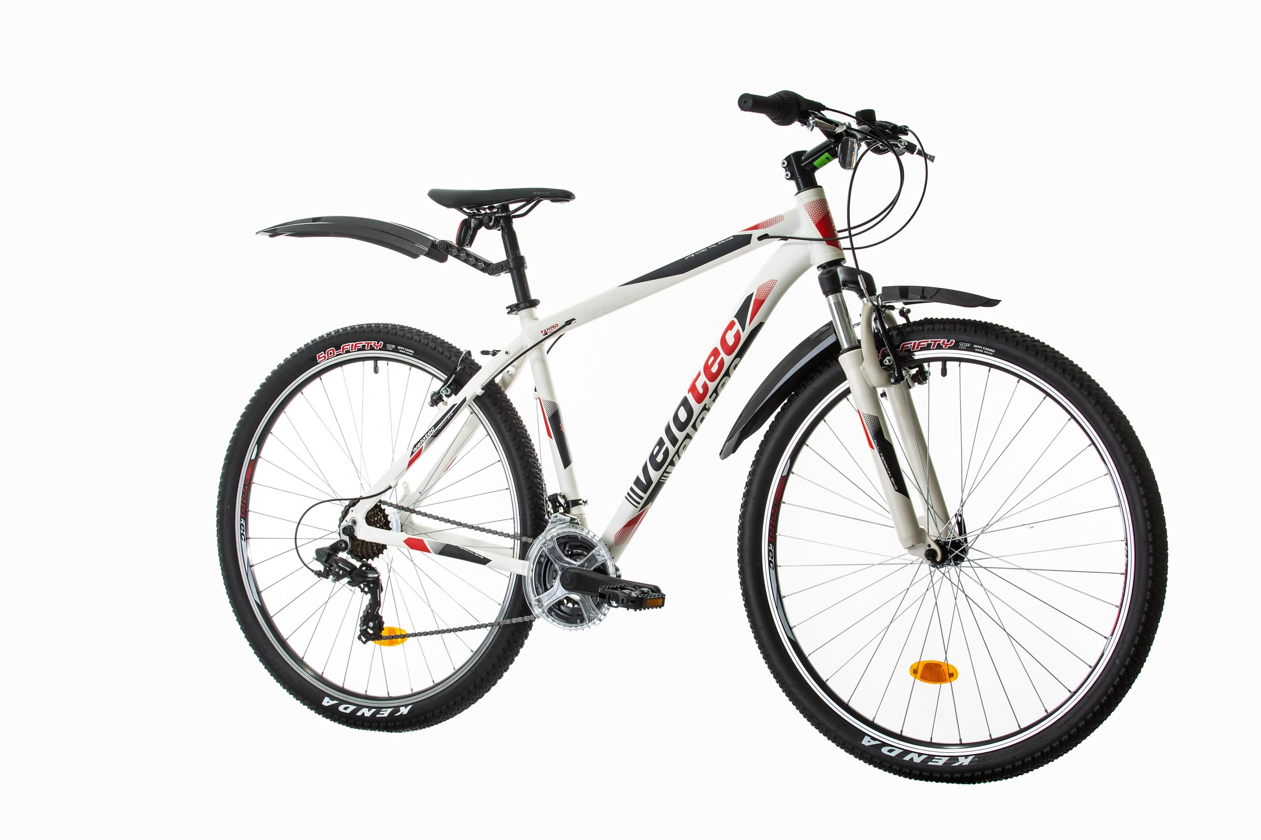 VTT Multimarque Velotec PRO en aluminium 26/27,5/29 pouces, freins V-Brake, unisexe, convient pour 155–190 cm