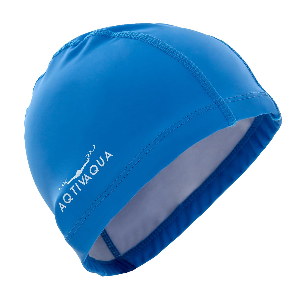 AqtivAqua Cuffia Piscina Uomo, Donna e Bambini — Morbida ed Elastica in Spandex con Rivestimento Protettivo — Ideale per l'Uso in Piscina