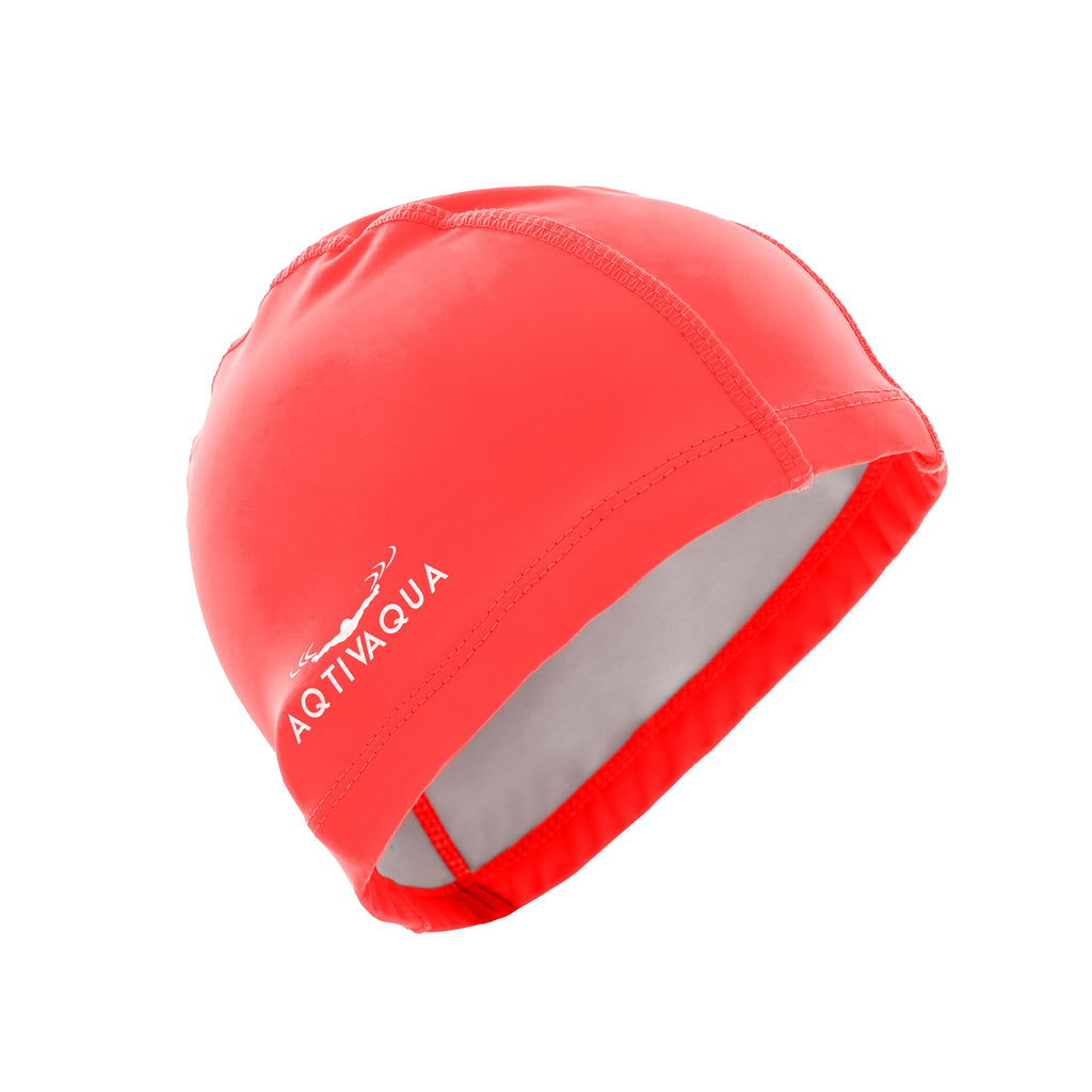 AqtivAqua Cuffia Piscina Uomo, Donna e Bambini — Morbida ed Elastica in Spandex con Rivestimento Protettivo — Ideale per l'Uso in Piscina