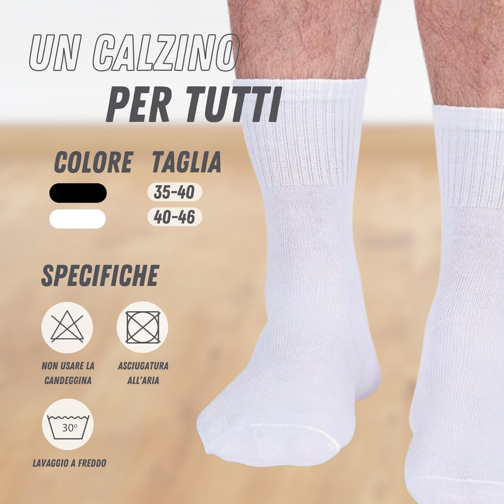 6 Paia Calzini sportivi uomo | Calzini sportivi donna | Calzini running uomo | Calzini running donna