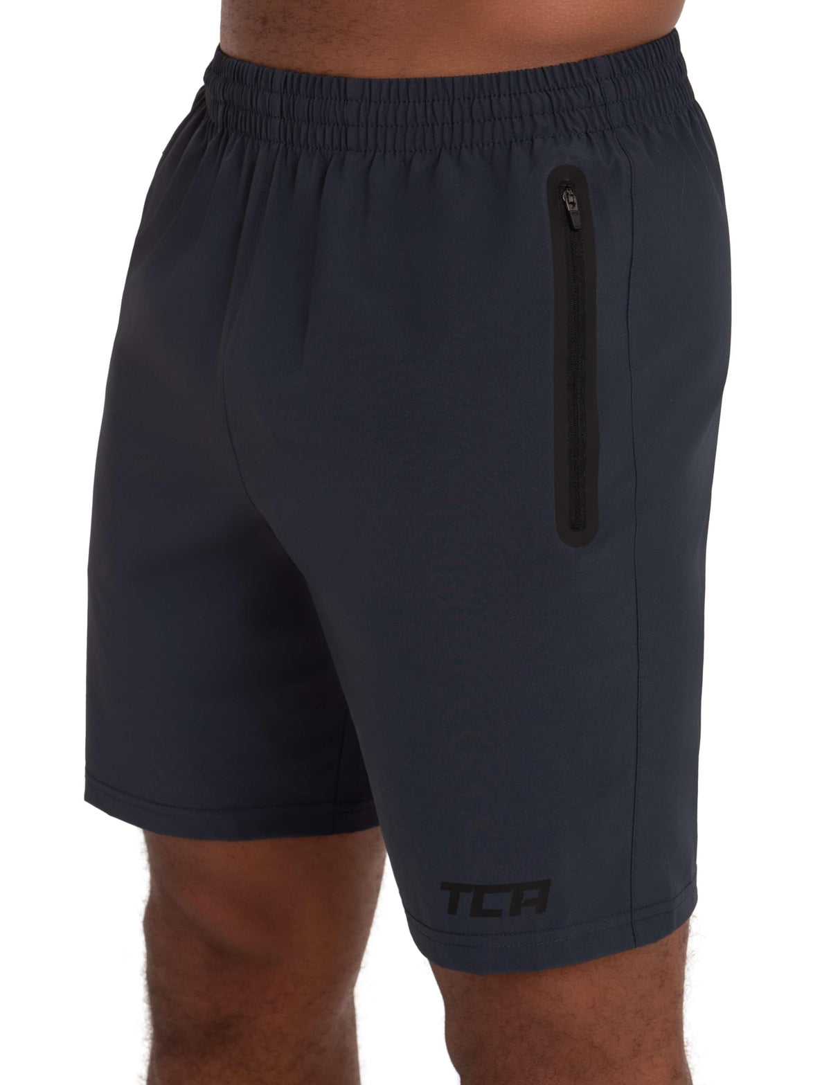 TCA Elite Tech Pantaloncini Palestra Uomo con Tasche Laterali - Pantaloncini Running Uomo - Pantaloni Corti Sportivi da Corsa e Allenamento - Abbigliamento Sportivo