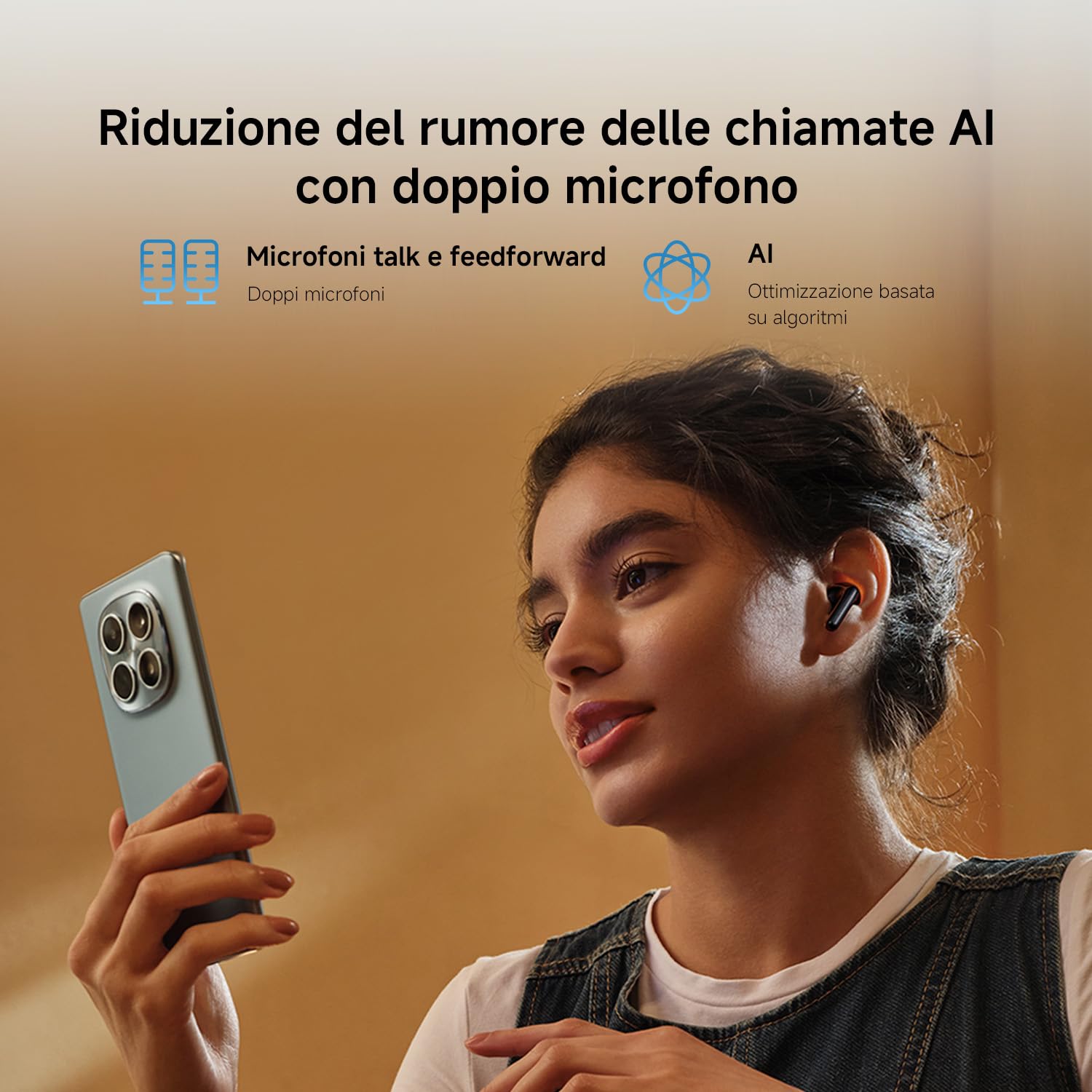 XIAOMI REDMI Buds 8 Active - Auricolari Bluetooth TWS Semi-in-ear, Driver titanio da 14,2 mm per bassi potenti, Fino a 37h di autonomia, BT5.4, connessione simultanea a 2 dispositivi, 5EQ, IP54, Nero