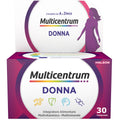 Multicentrum Donna Integratore Multivitaminico completo per donna, con Vitamina D, K, Acido Folico, Calcio, Ferro, per combattere stanchezza e affaticamento, 100 Compresse