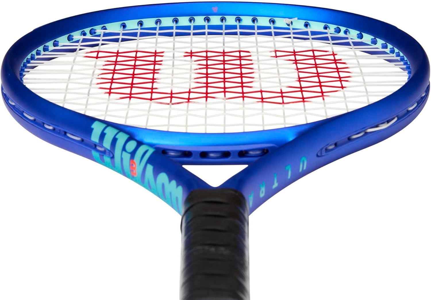 Wilson Racchetta da Tennis Ultra 26 V5, Precisione nell'Impatto, Gioco Prolungato, Sensazione Costante, Forza Potenziante, Maneggevolezza Agile, Taglia: 26
