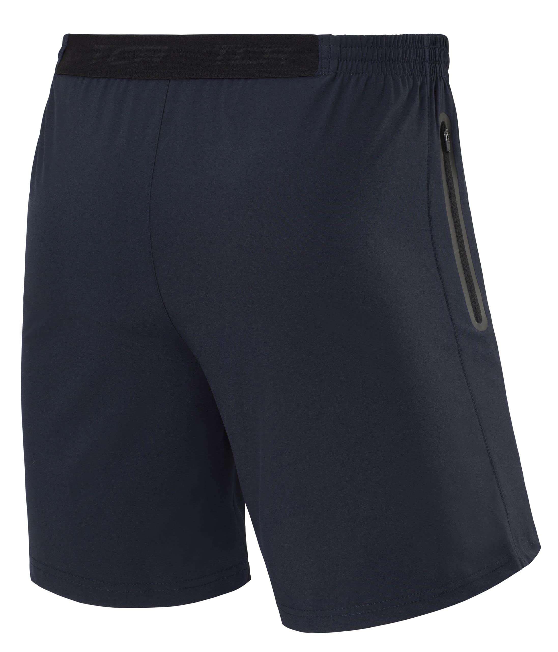 TCA Elite Tech Pantaloncini Palestra Uomo con Tasche Laterali - Pantaloncini Running Uomo - Pantaloni Corti Sportivi da Corsa e Allenamento - Abbigliamento Sportivo