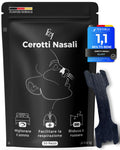 Ellicit Cerotti Nasali, 30 cerotti naso di qualità superiore, cerotti per non russare, tenuta extra per una migliore qualità del sonno, Alivia la congestione nasale, nasal strip [univ.] (Nero)