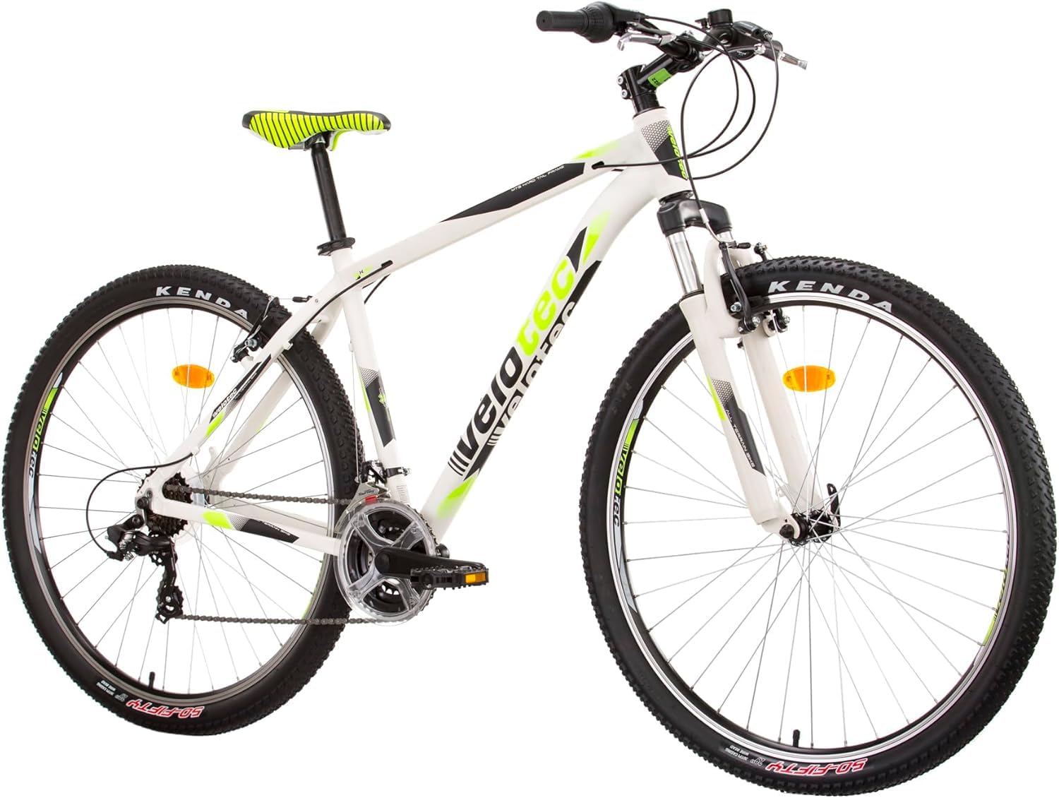 VTT Multimarque Velotec PRO en aluminium 26/27,5/29 pouces, freins V-Brake, unisexe, convient pour 155–190 cm