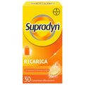 Supradyn Ricarica Multivitaminico Completo Vitamine e Minerali per Adulti, Integratore Vitamine A, B, C, D3, E, K, Magnesio, Calcio, Zinco, Selenio e Q10, Gusto Arancia 60 Compresse Effervescenti