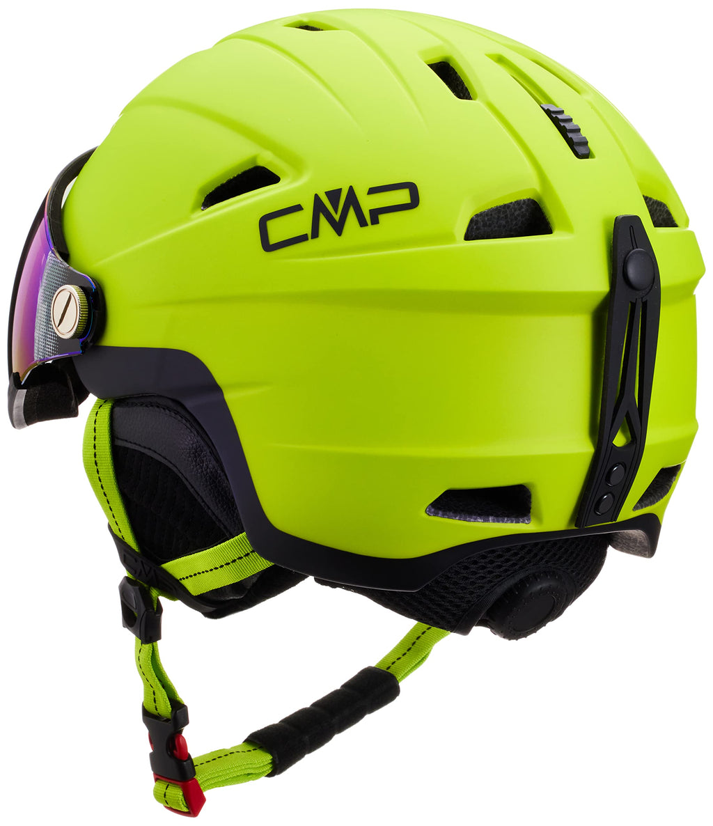 CMP Casco da sci Wa-2 con visiera, Unisex-Adulto, 38B4677
