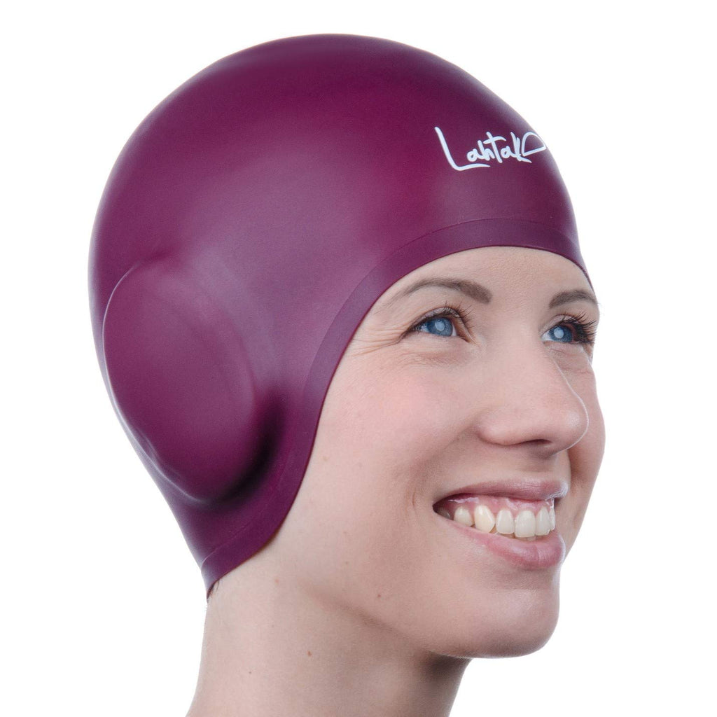 Cuffia da Nuoto per la Protezione delle Orecchie 3D - Cuffia Piscina Donna Uomo - Cuffia Nuoto Silicone Impermeabile - Cuffia Doccia Donna - Cuffia Piscina Capelli Lunghi e Corti