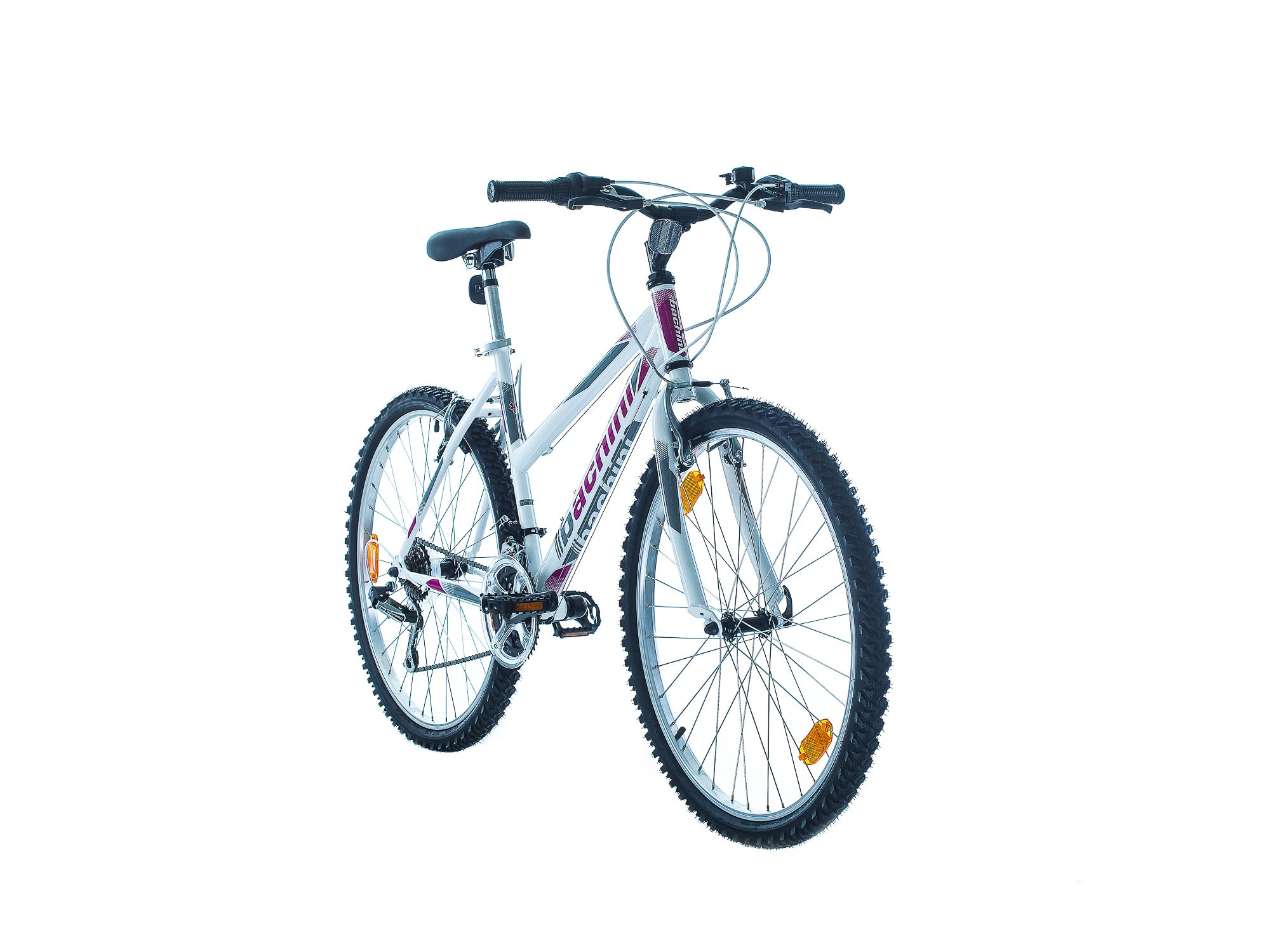 Multibrand Bachini 6th SENSE Mountain Bike da 26 pollici, 18 velocità, V-Brake, bici da ragazza e donna, adatta per 150–175 cm