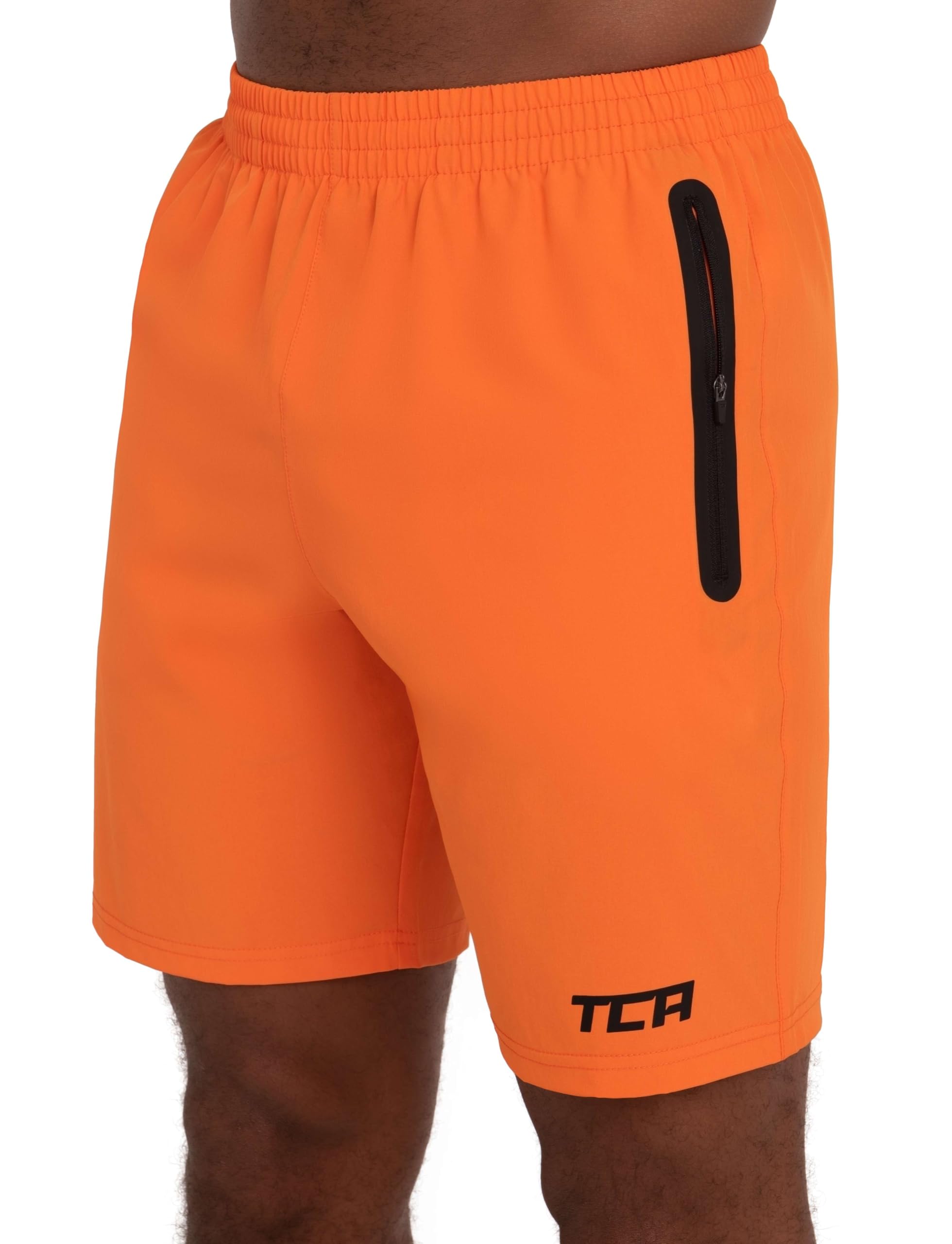 TCA Elite Tech Pantaloncini Palestra Uomo con Tasche Laterali - Pantaloncini Running Uomo - Pantaloni Corti Sportivi da Corsa e Allenamento - Abbigliamento Sportivo