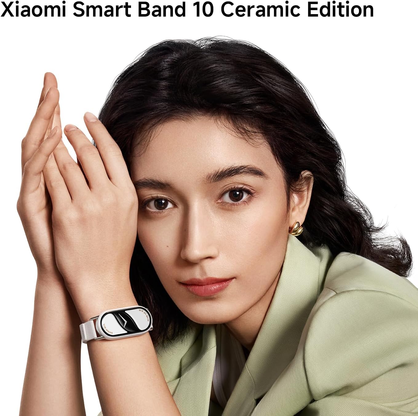 Xiaomi Smart Band 10 (Fitness Tracker), 1.72" AMOLED display, multimateriale, autonomia 21gg, ricarica rapida,150+sport, monitoraggio benessere e sonno, HyperOS 2.0, resistente 5ATM, Compass, Argento