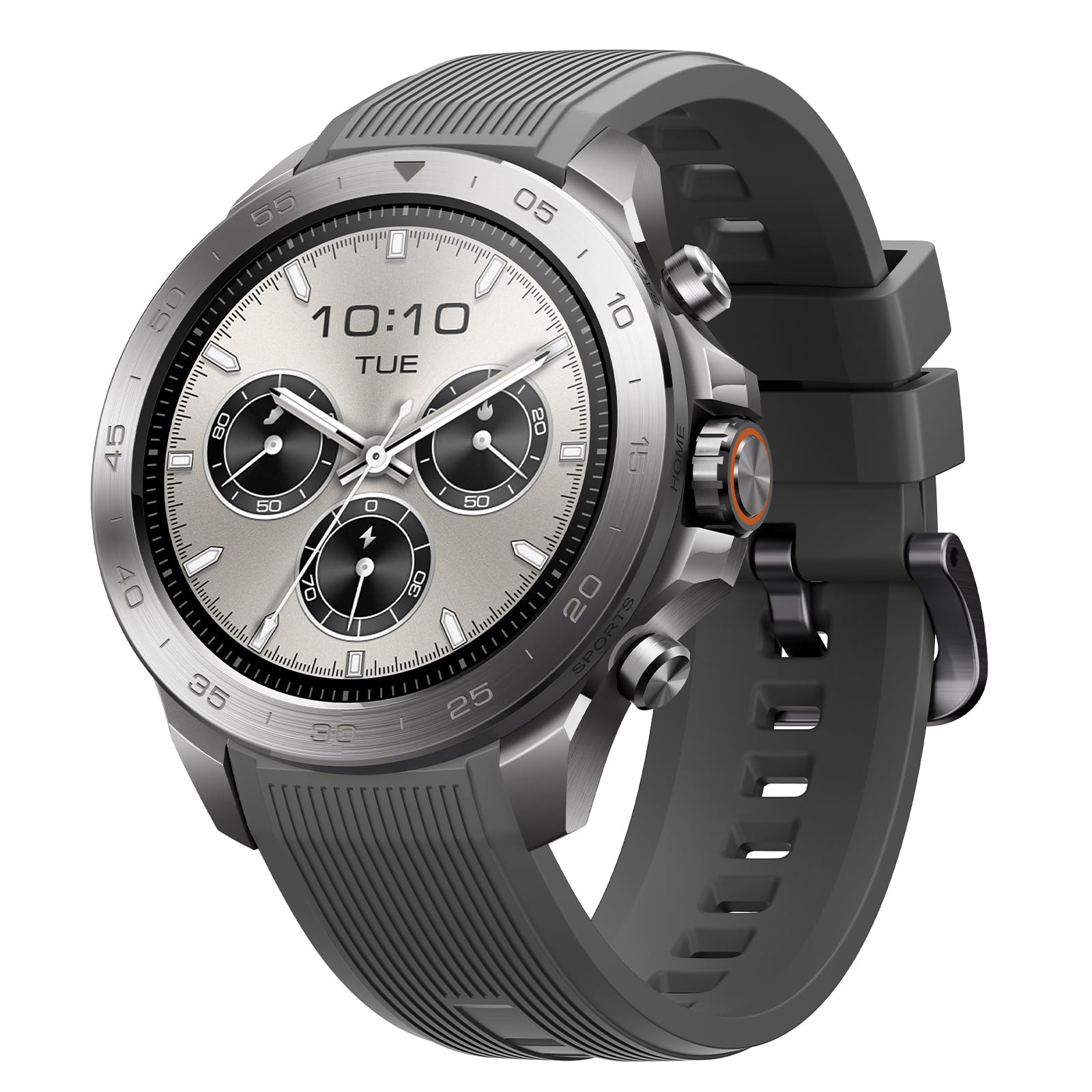 Mibro GS Explorer S Orologio Smartwatch uomo Militare GPS Outdoor con 1,32" AMOLED,Bi-Band GNSS,10 ATM,20 Giorni di Autonomia,Chiamate Bluetooth, Cardio e VO2max,2 Cinturini, per Android e iOS