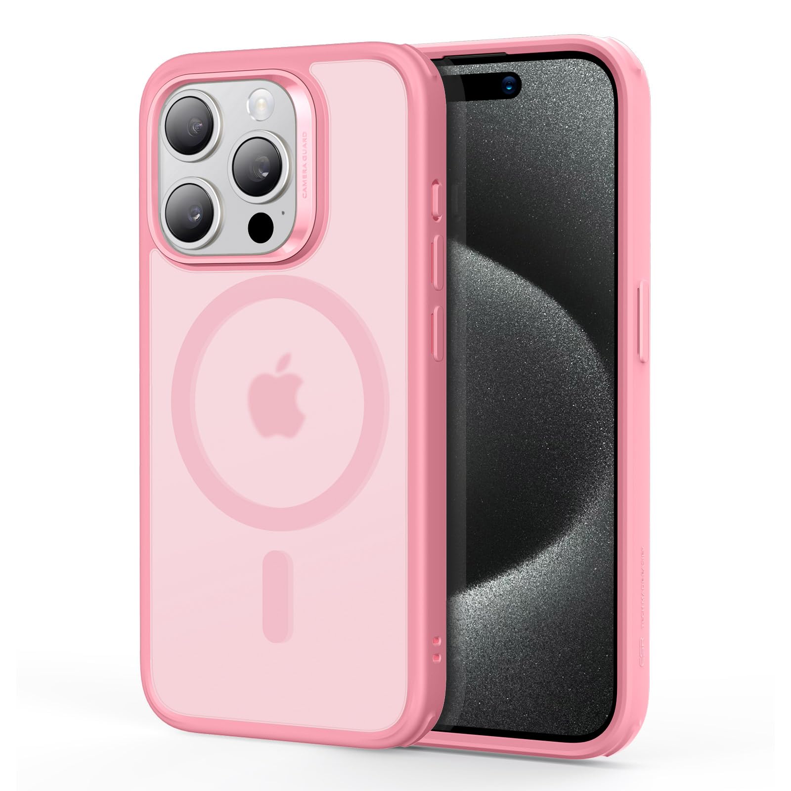 ESR Cover per iPhone 17 Pro Max, Custodia per controllo della fotocamera, Compatibile con MagSafe, Protezione antiurto di livello militare, Angoli Air Guard ammortizzanti, Trasparente