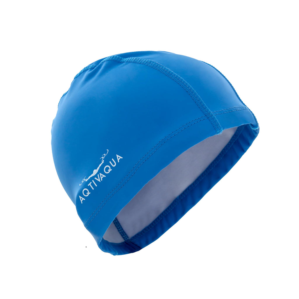 AqtivAqua Cuffia Piscina Uomo, Donna e Bambini — Morbida ed Elastica in Spandex con Rivestimento Protettivo — Ideale per l'Uso in Piscina