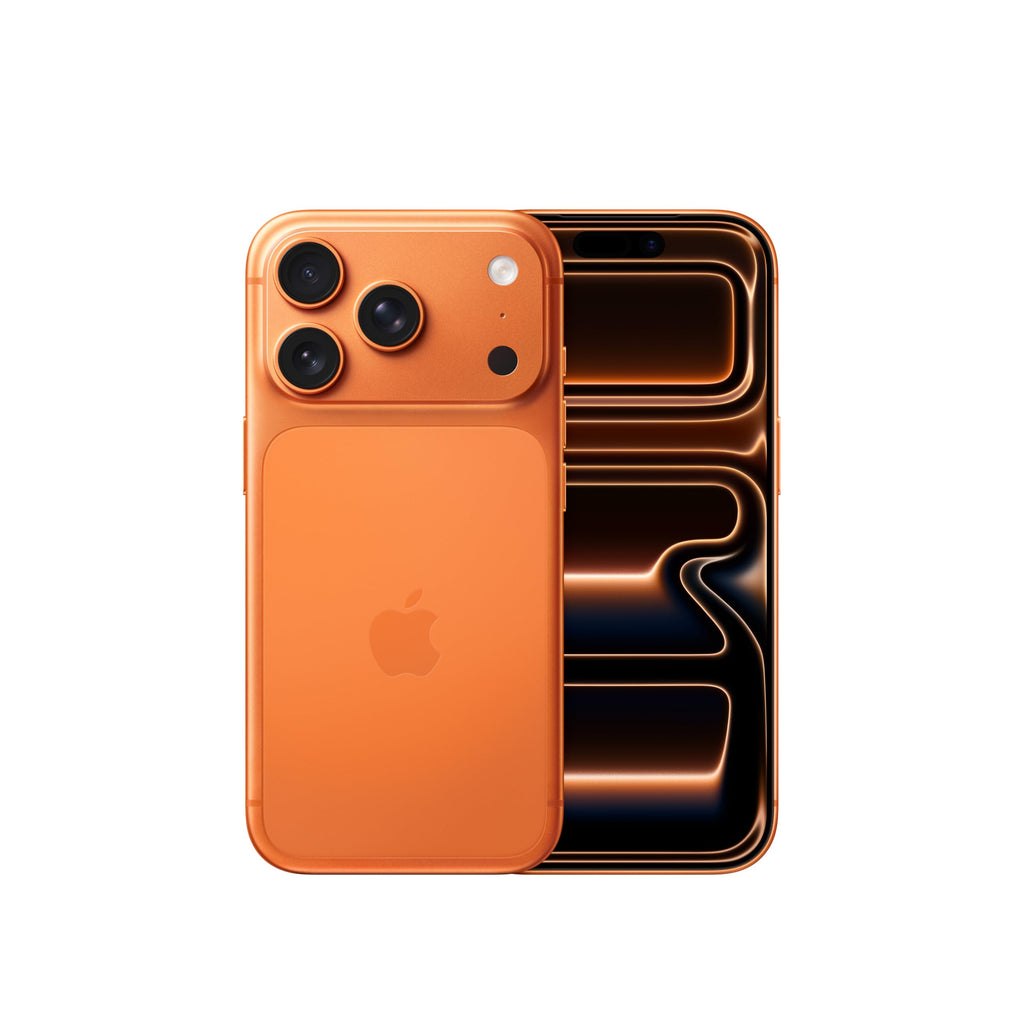 Apple iPhone 17 Pro 512 GB: display 6,3", ProMotion fino a 120Hz, chip A19 Pro, autonomia senza precedenti, sistema di fotocamere Pro Fusion con fotocamera frontale Center Stage; Arancione cosmico