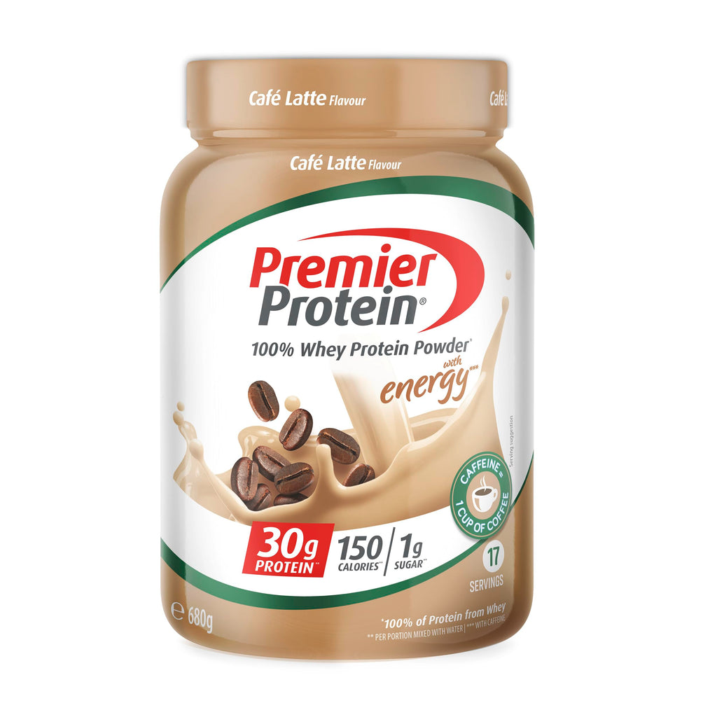 Premier Protein - Whey 100% Proteine in polvere - Café Latte - 680g