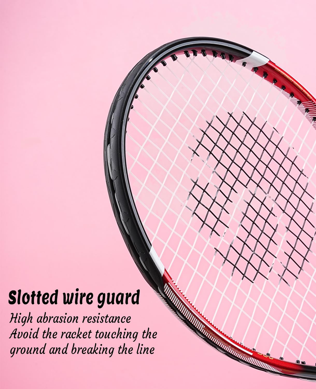 Senston Racchette da Tennis Professionali da 27" (68,5 cm), per 2 Giocatori, con copertura, overgrip da tennis, smorzatore di vibrazioni