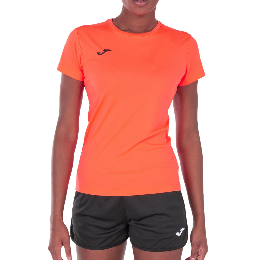 Joma Maglietta Sportiva Donna, 6XS - 3XL - Mantiene Il Contatto con Il Corpo Asciutto, Ideale per la Corsa o Gym - Combi