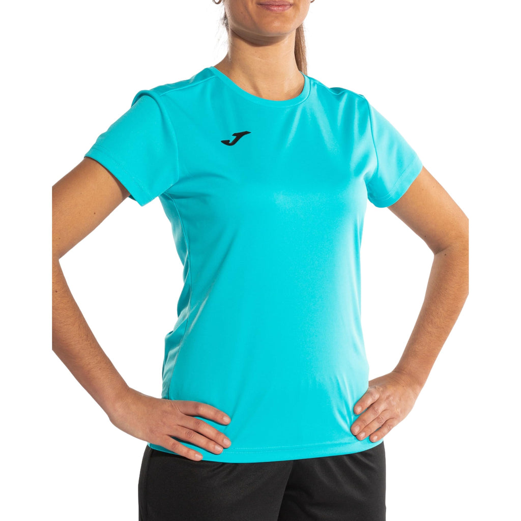 Joma Maglietta Sportiva Donna, 6XS - 3XL - Mantiene Il Contatto con Il Corpo Asciutto, Ideale per la Corsa o Gym - Combi
