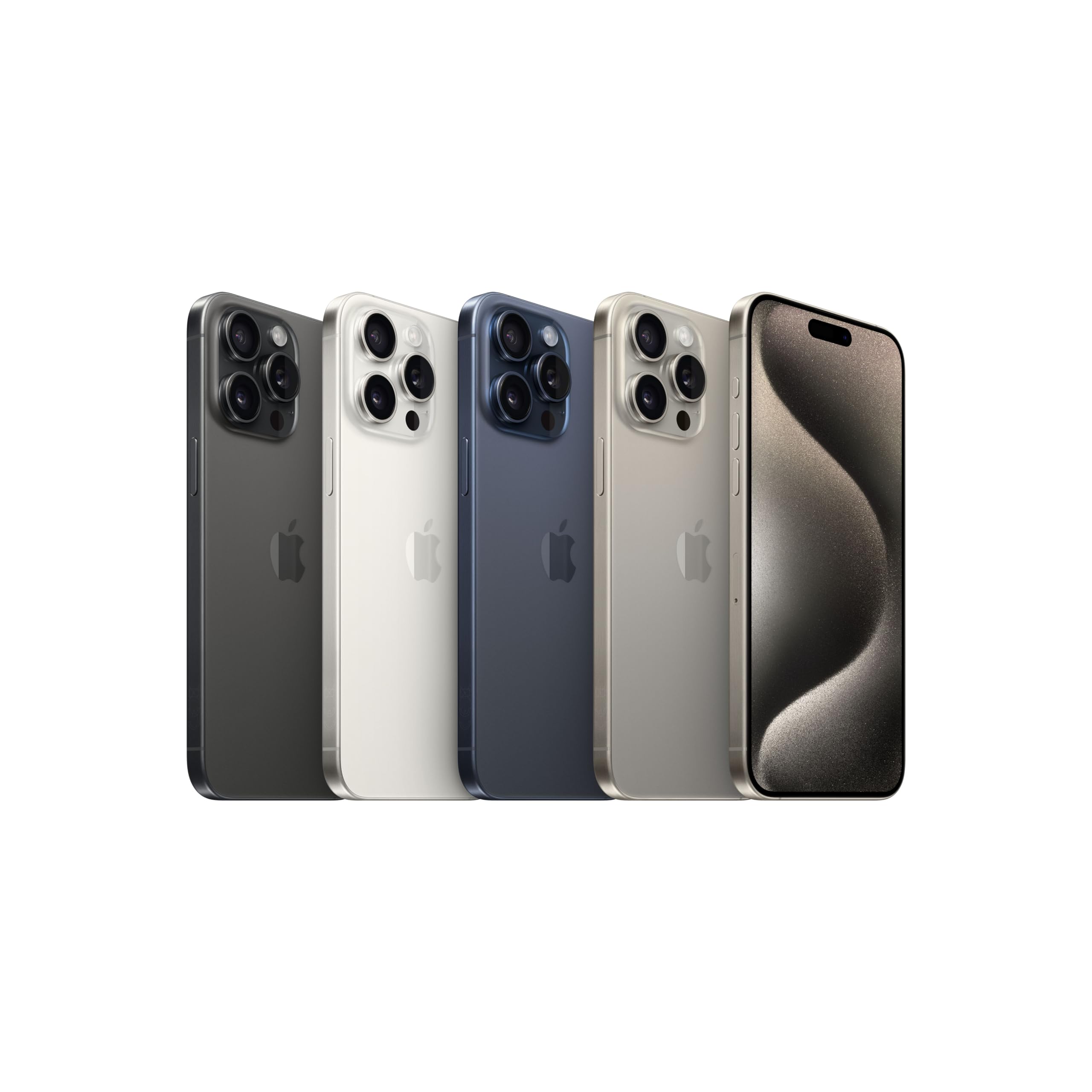 Apple iPhone 15 Pro Max 256 GB - Titanio bianco (Ricondizionato)
