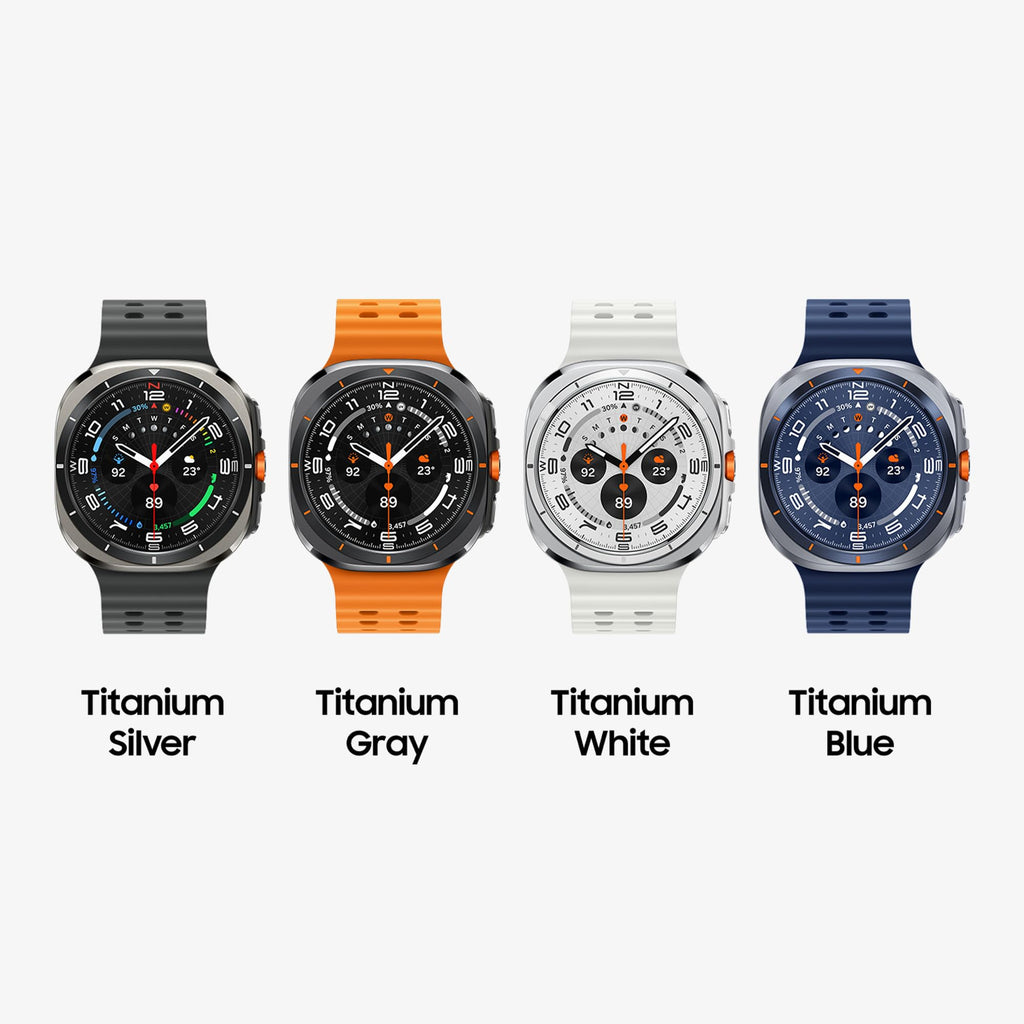 Samsung Galaxy Watch Ultra 2025 (Titanium Blue, LTE, 47mm) Smartwatch Galaxy AI, Design Resistente agli Urti, Batteria a Lunga Durata, Cassa in Titanio di Grado Aerospaziale [Versione Italiana]