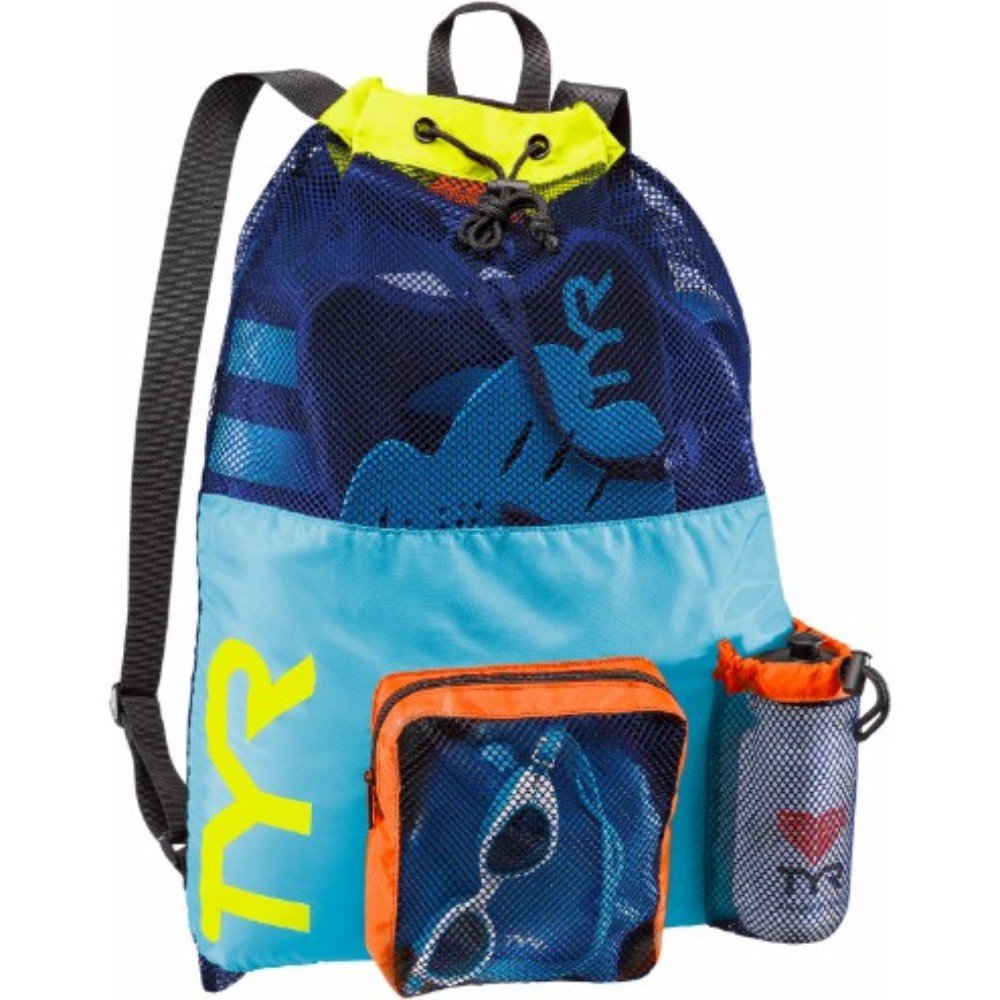 TYR Big Mesh Mummy Sacca a Rete per Piscina Unisex - Adulto (Pacco da 1)