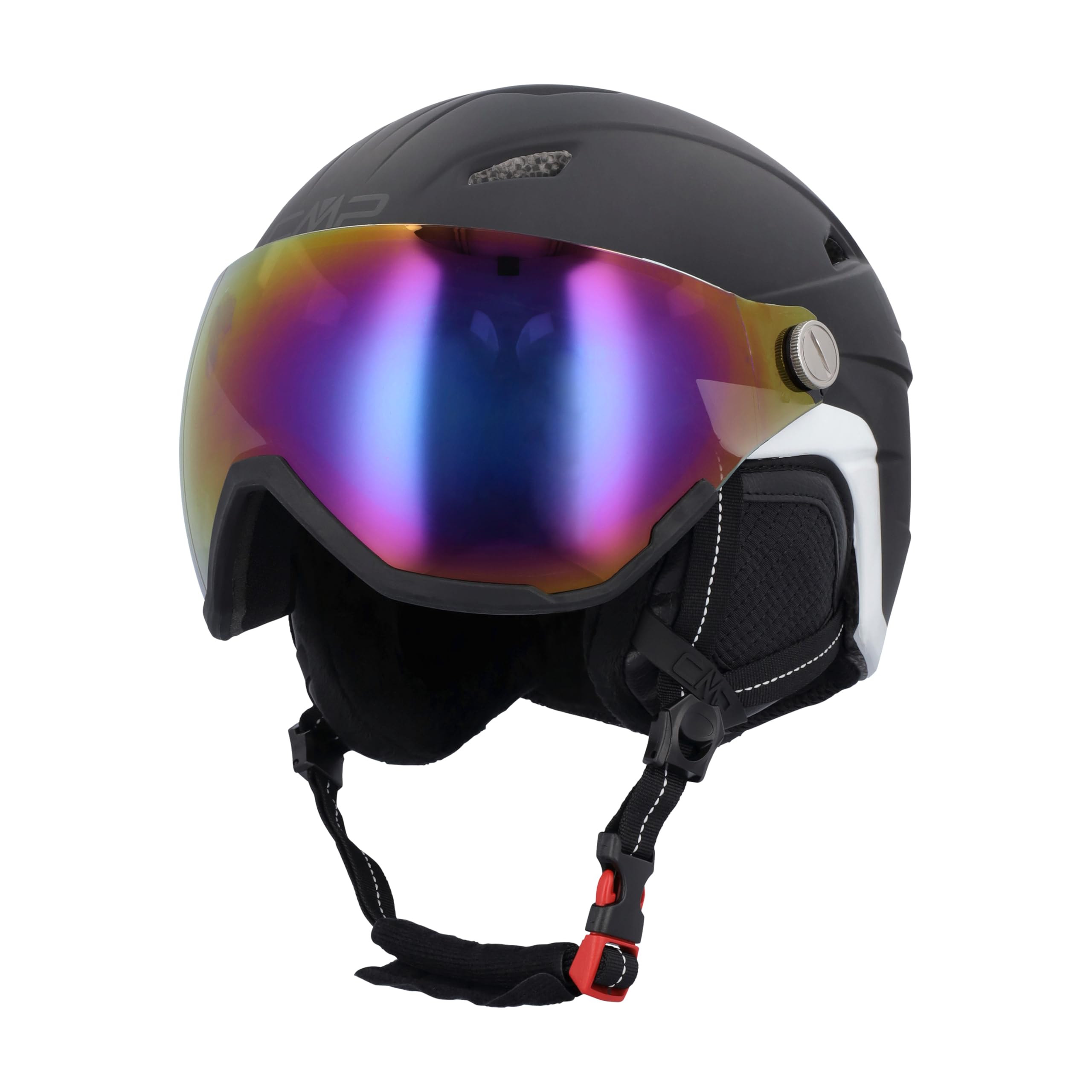 CMP Casco da sci Wa-2 con visiera, Unisex-Adulto, 38B4677