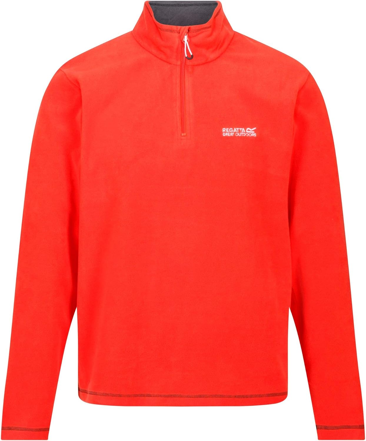 Regatta Uomo Felpa con Zip in Pile Thompson, Black