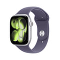 Apple Watch Series 11 GPS, Cassa 46 mm in alluminio Jet Black con Cinturino Sport nero - M/L